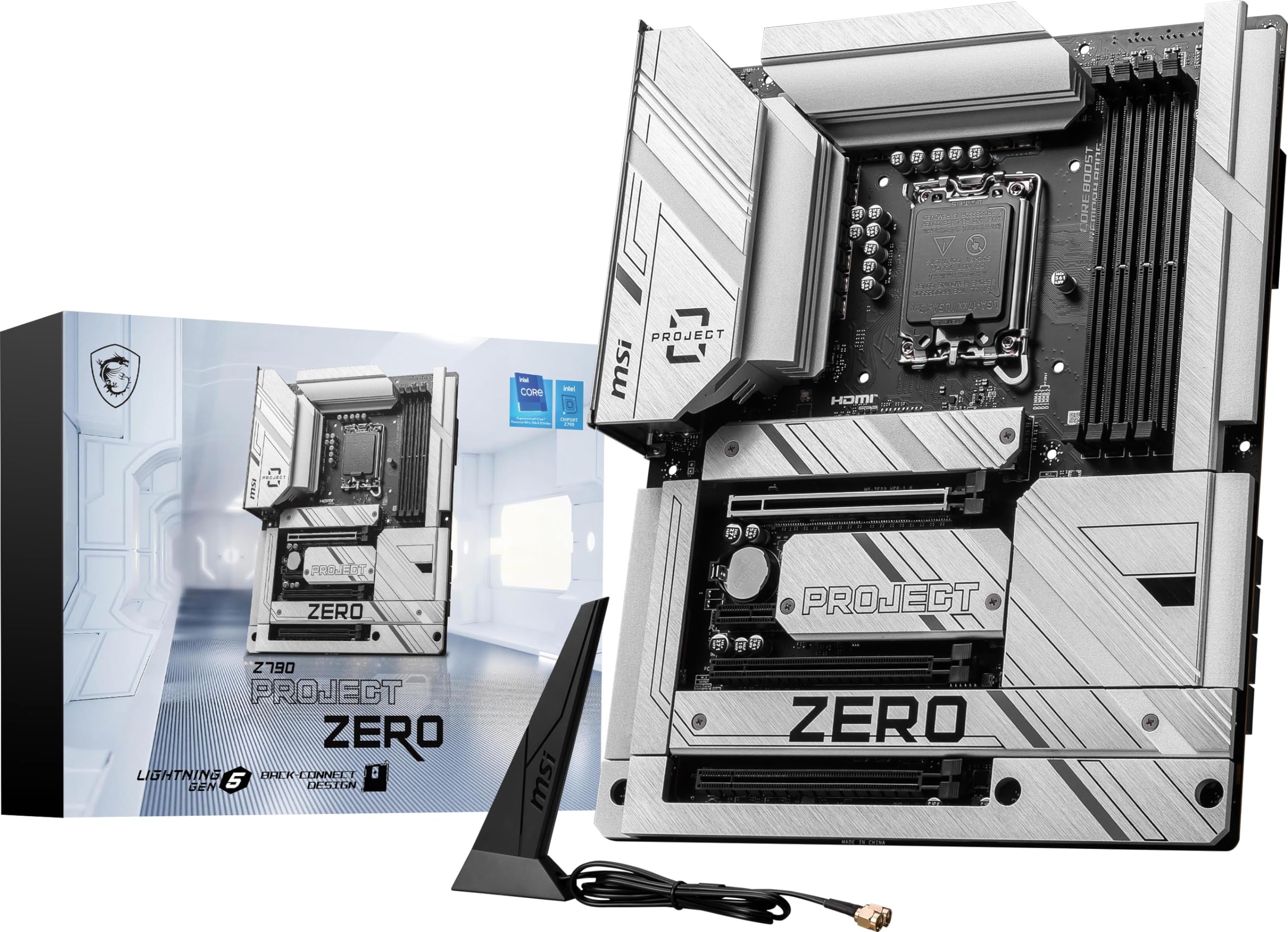 Amazon | MSI Z790 Project Zero ゲーミングマザーボード (第14/13/12