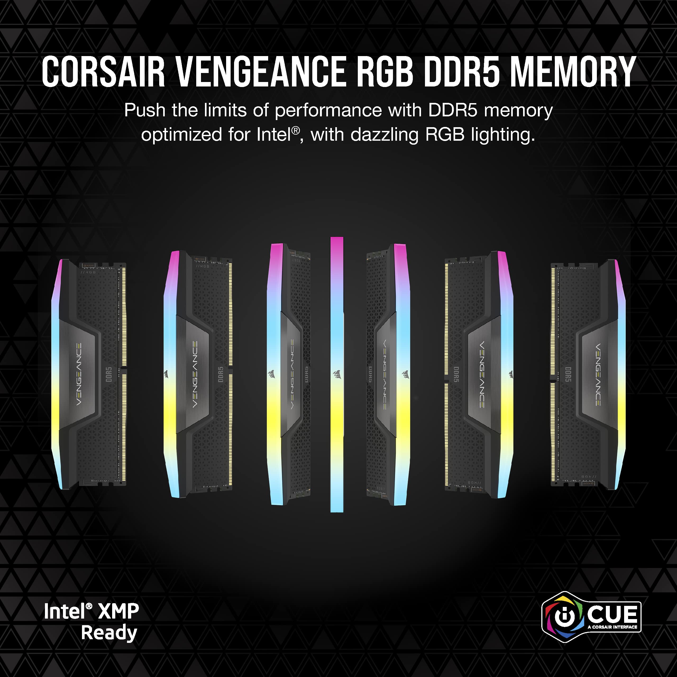 Amazon.co.jp: Corsair (コルセア) Vengeance RGB DDR5 64GB (4x16GB