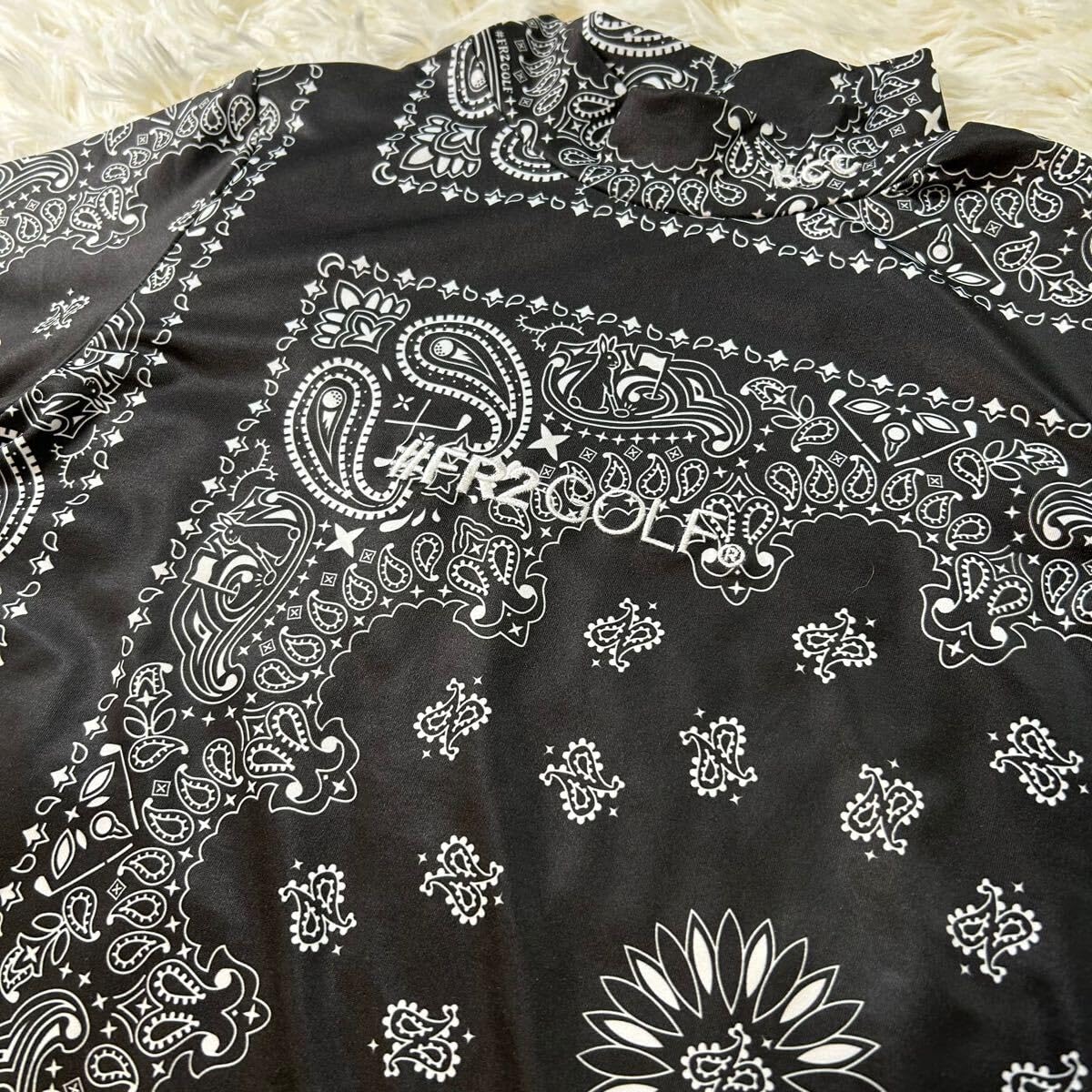 Amazon.co.jp: 表参道ヒルズ店限定FR2 ゴルフ バンダナ柄 モックネック