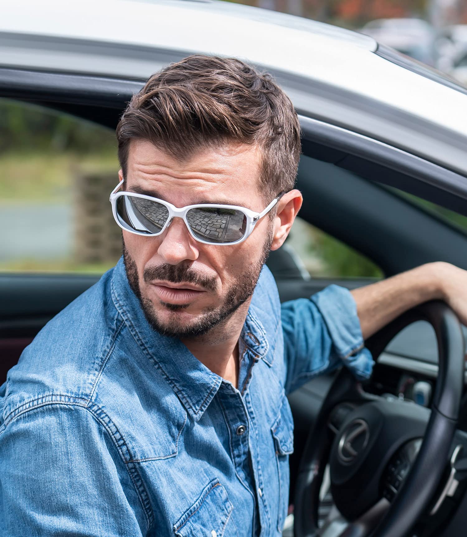 Amazon | Zeque(ゼクー) 偏光サングラス TITICACA(チチカカ) F-1946