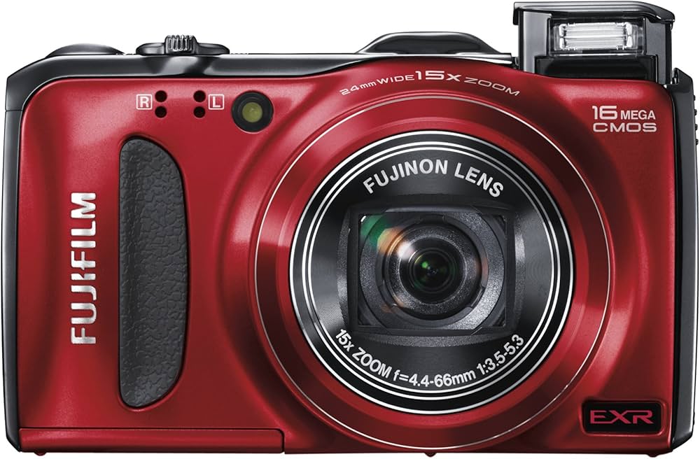 Amazon | FUJIFILM デジタルカメラ FinePix F550EXR レッド FX-F550EXR