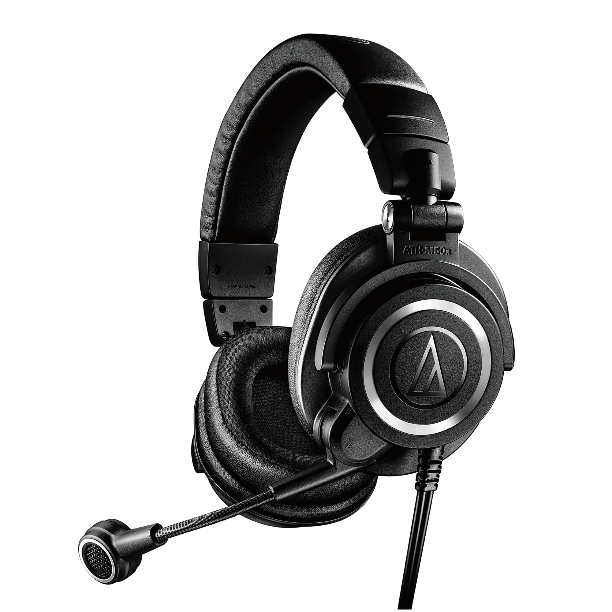 Amazon.co.jp: オーディオテクニカ ATH-M50xSTS ヘッドセット 有線 XLR