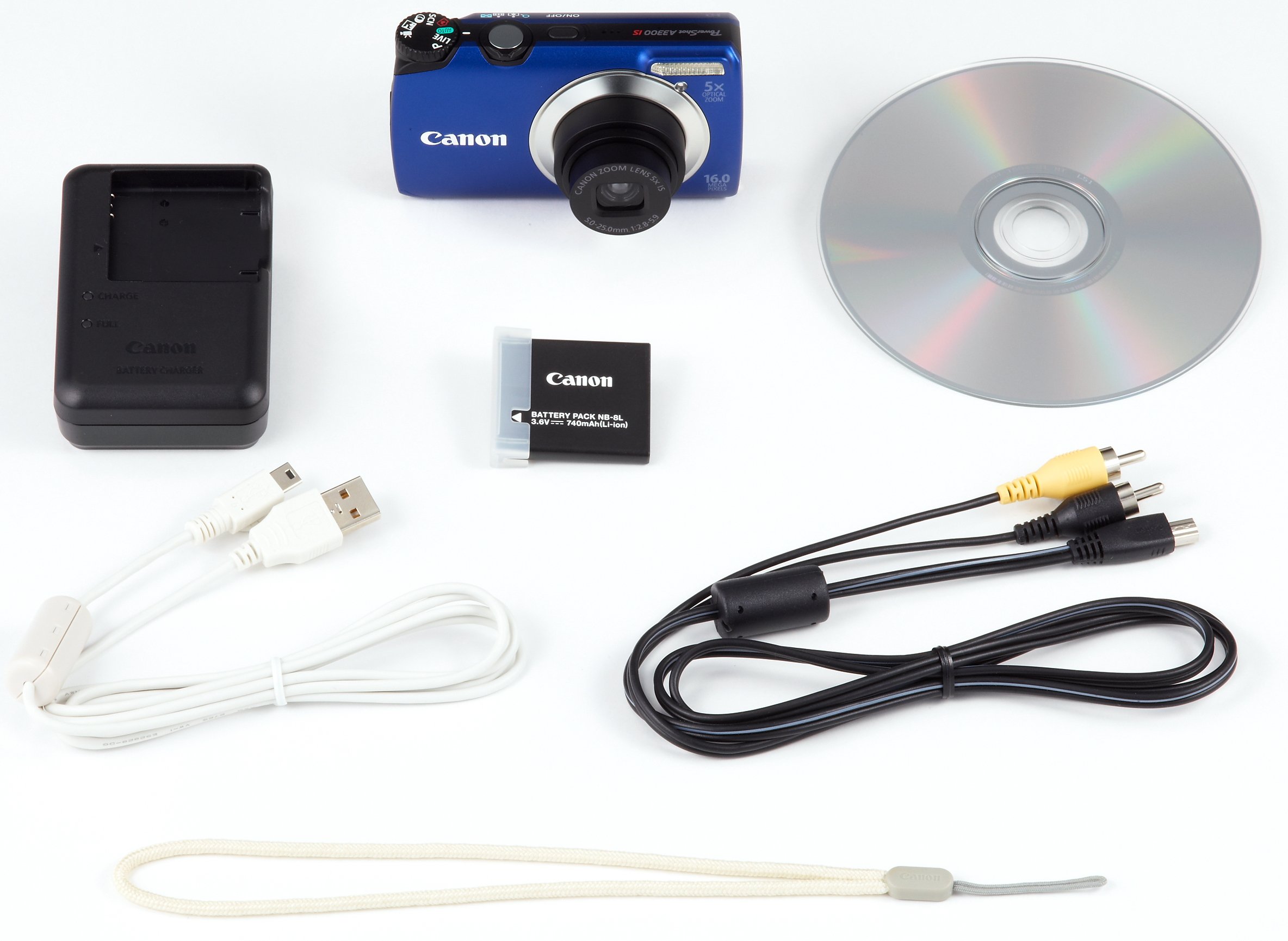 Amazon.co.jp: Canon PSA3300IS Digital Camera, Blue, PSA3300IS(BL