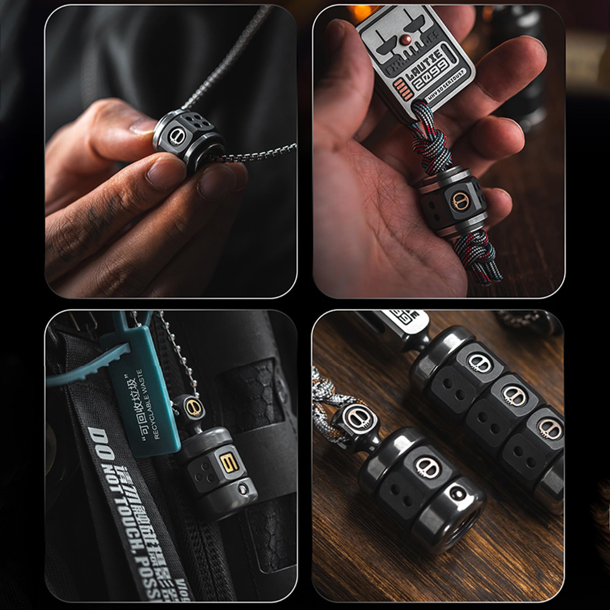 Amazon | ジャックポット フィジェット スライダー、LAUTIE EDC