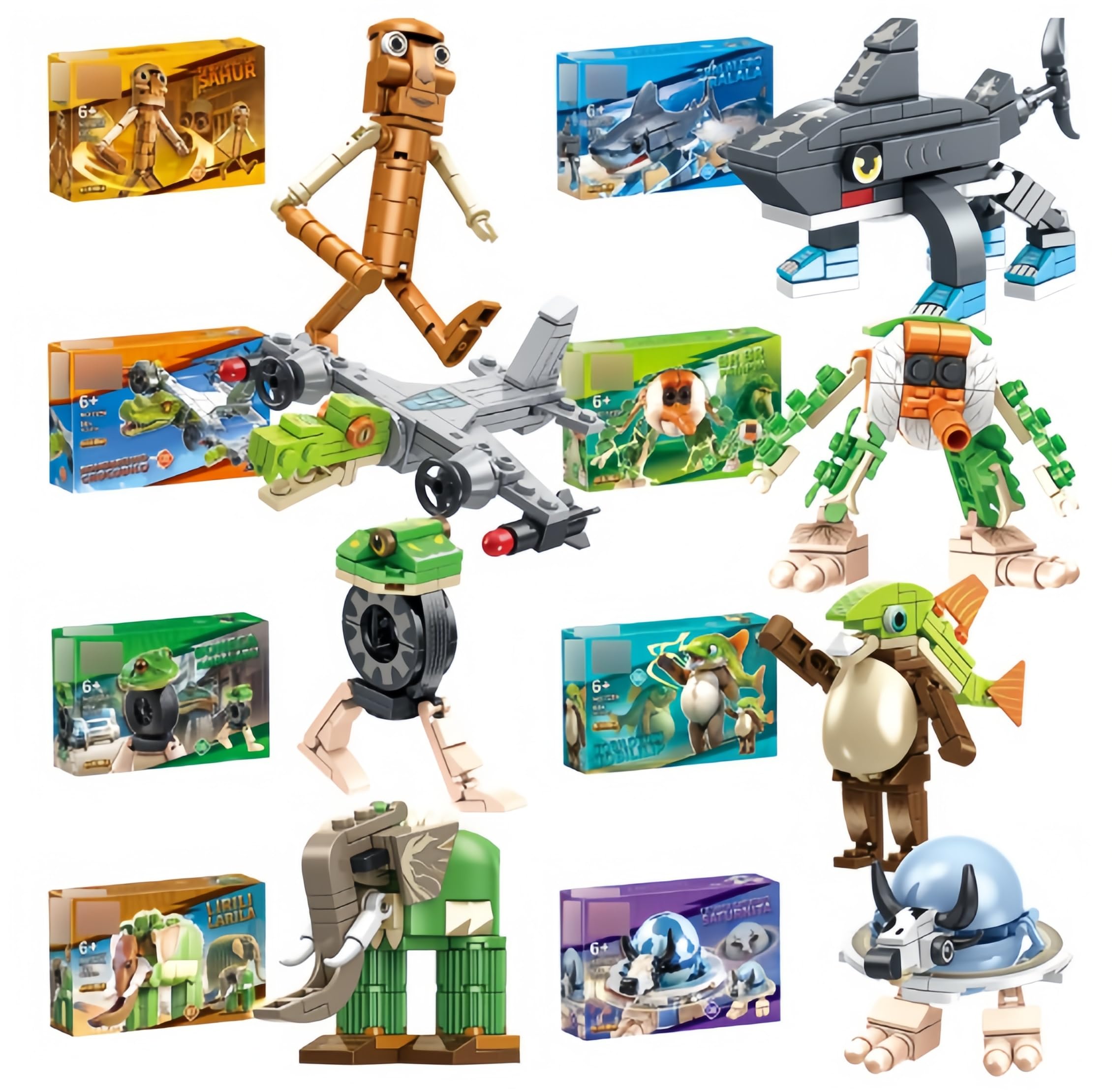 コレクター向けブレイン6種セット コレクター向けブレイン6種セット