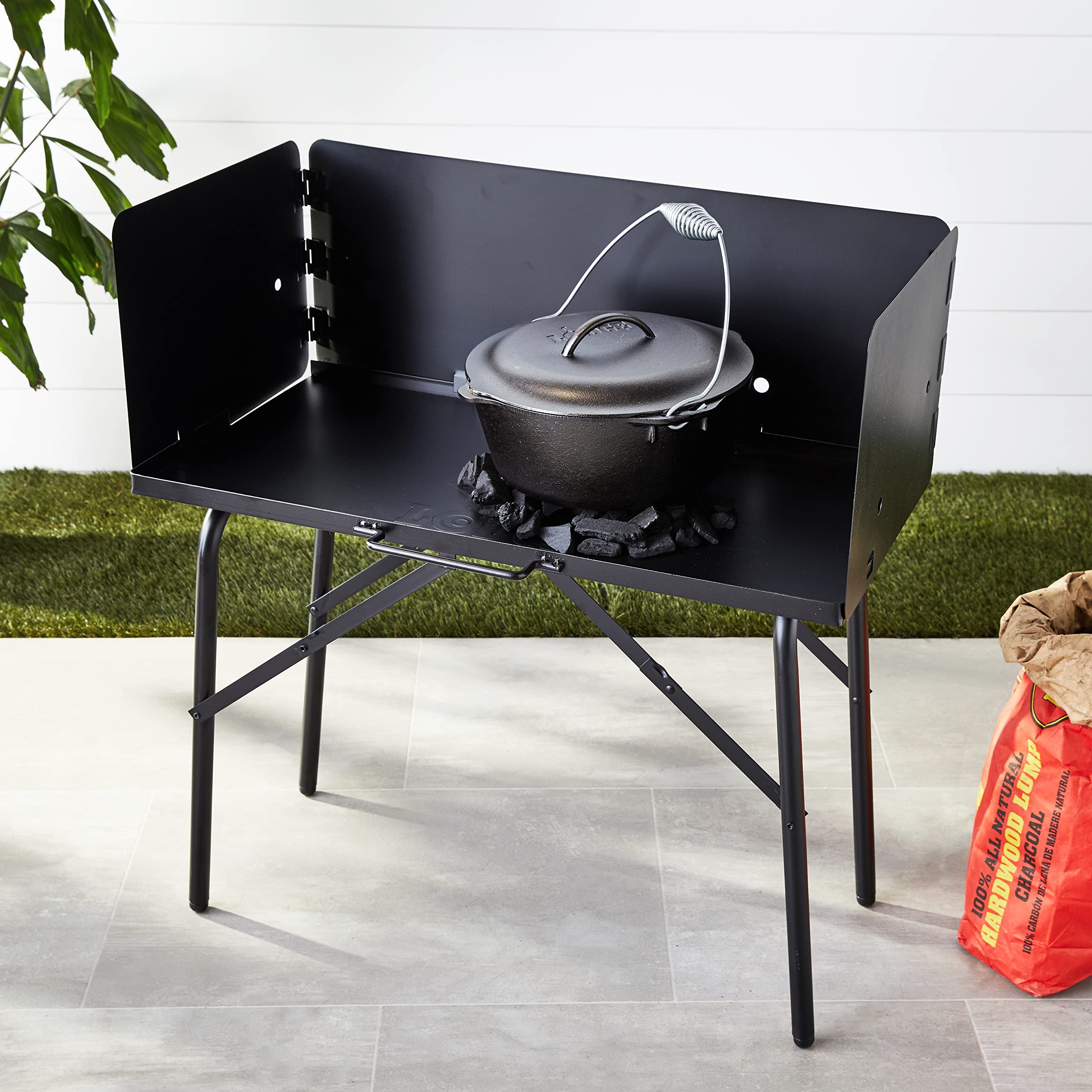 Amazon.com: Lodge Camp Cooking Table : Sports & Outdoors