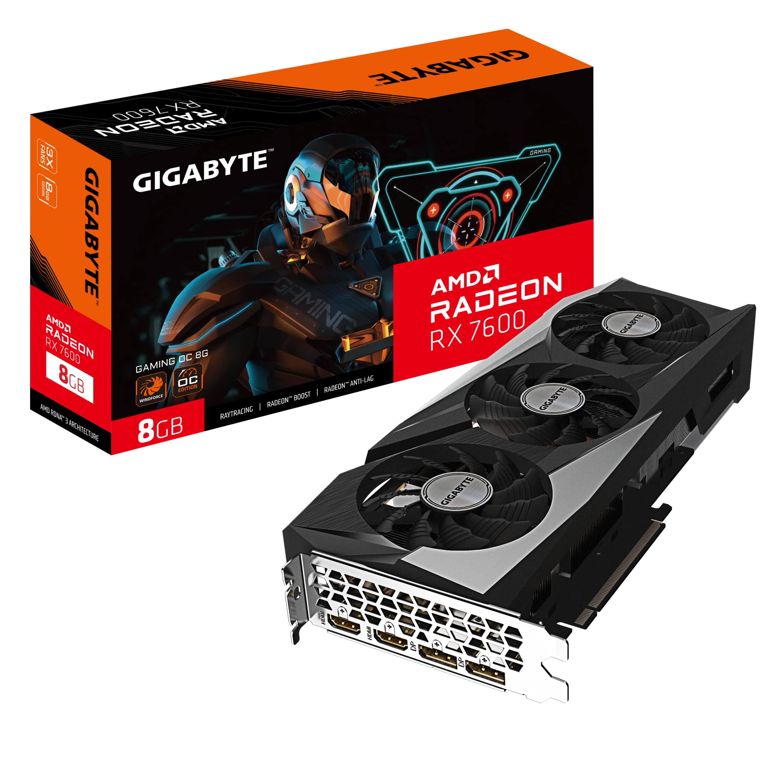 Amazon | GIGABYTE AMD Radeon RX7600搭載 グラフィックボード GDDR6