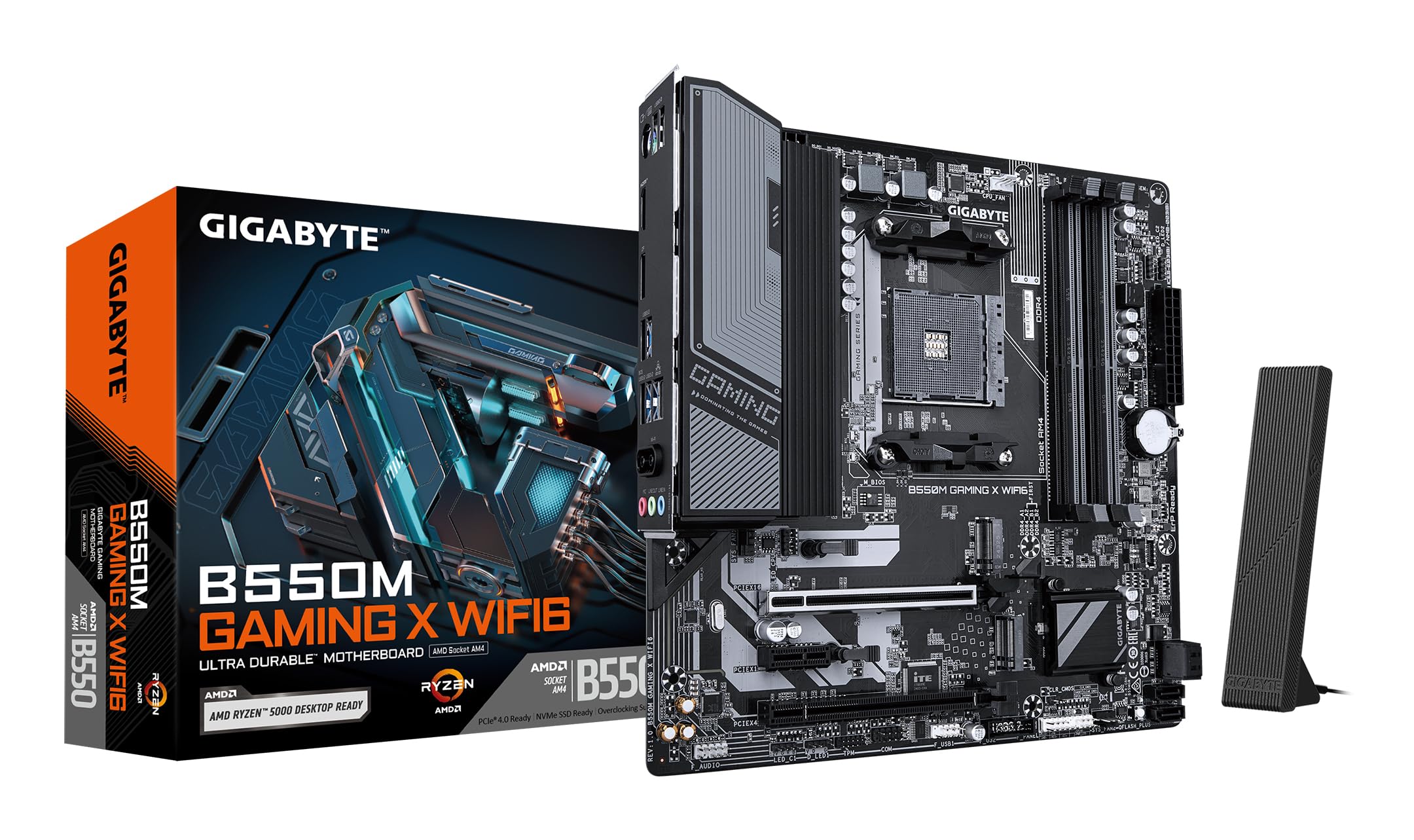 Amazon | GIGABYTE B550M GAMING X WIFI6 マザーボード - AMD Ryzen