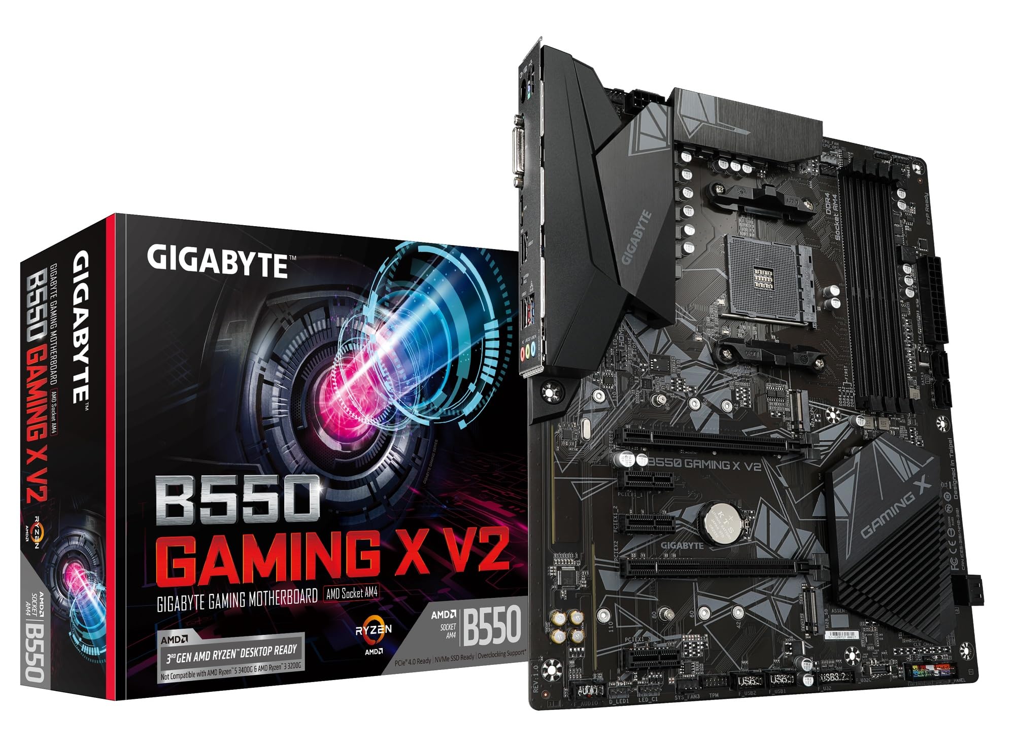Amazon.com: GIGABYTE B550 Gaming X V2 AMD AM4 ATX Motherboard