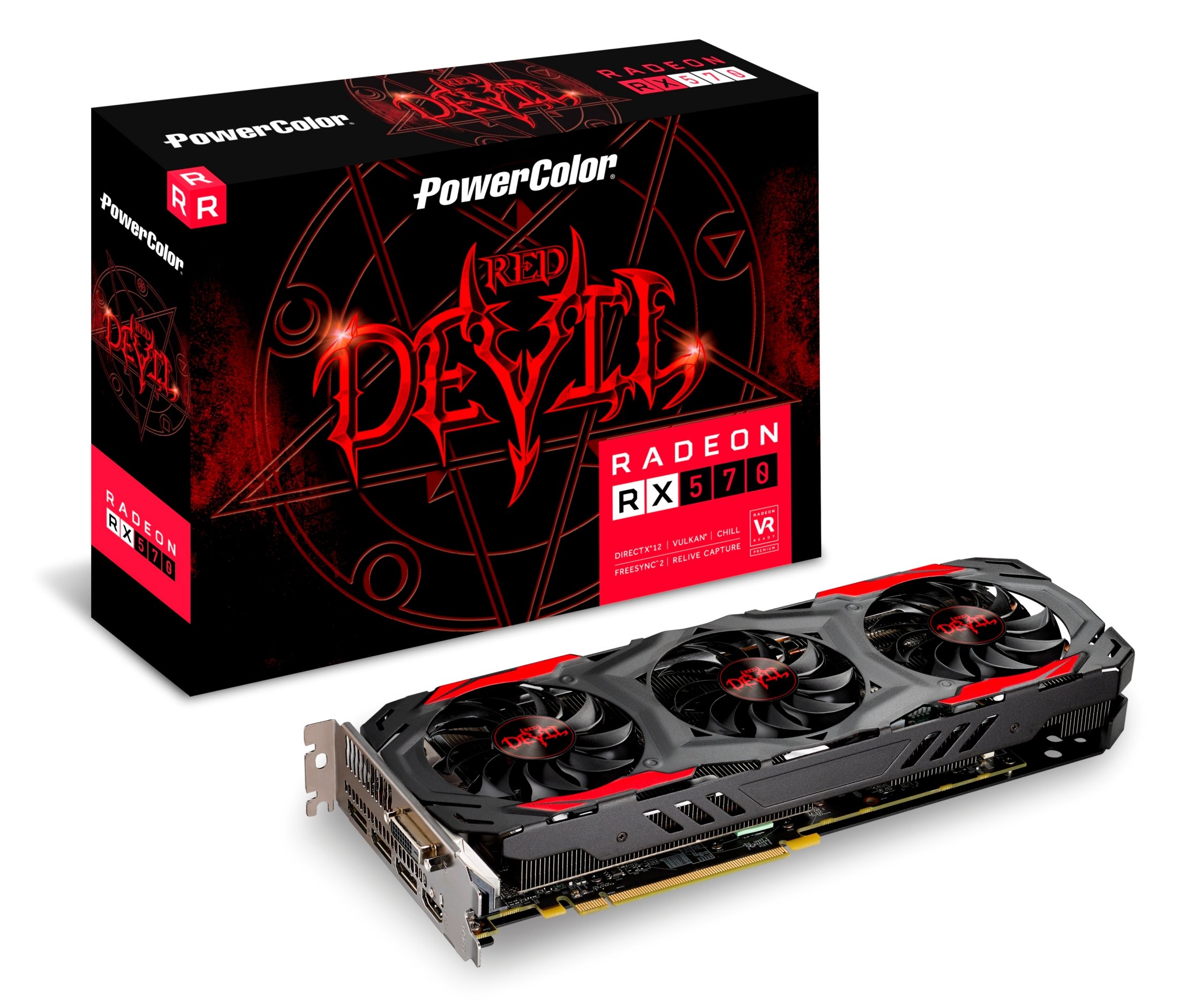 Amazon.com: PowerColor Red Devil AMD Radeon RX570 4GB GDDR5 AXRX