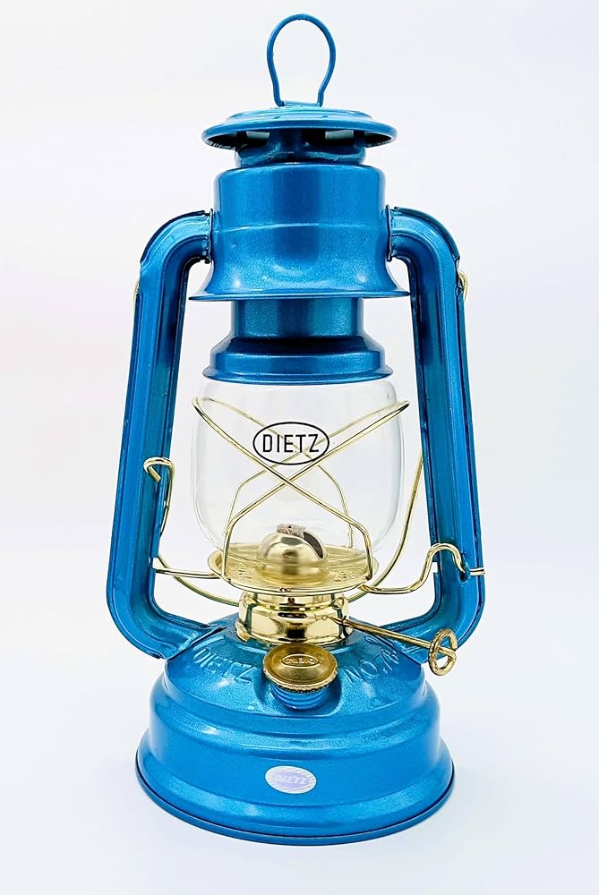 Amazon.co.jp: DIETZ78 メタリックブルーハリケーンランタン 4分芯