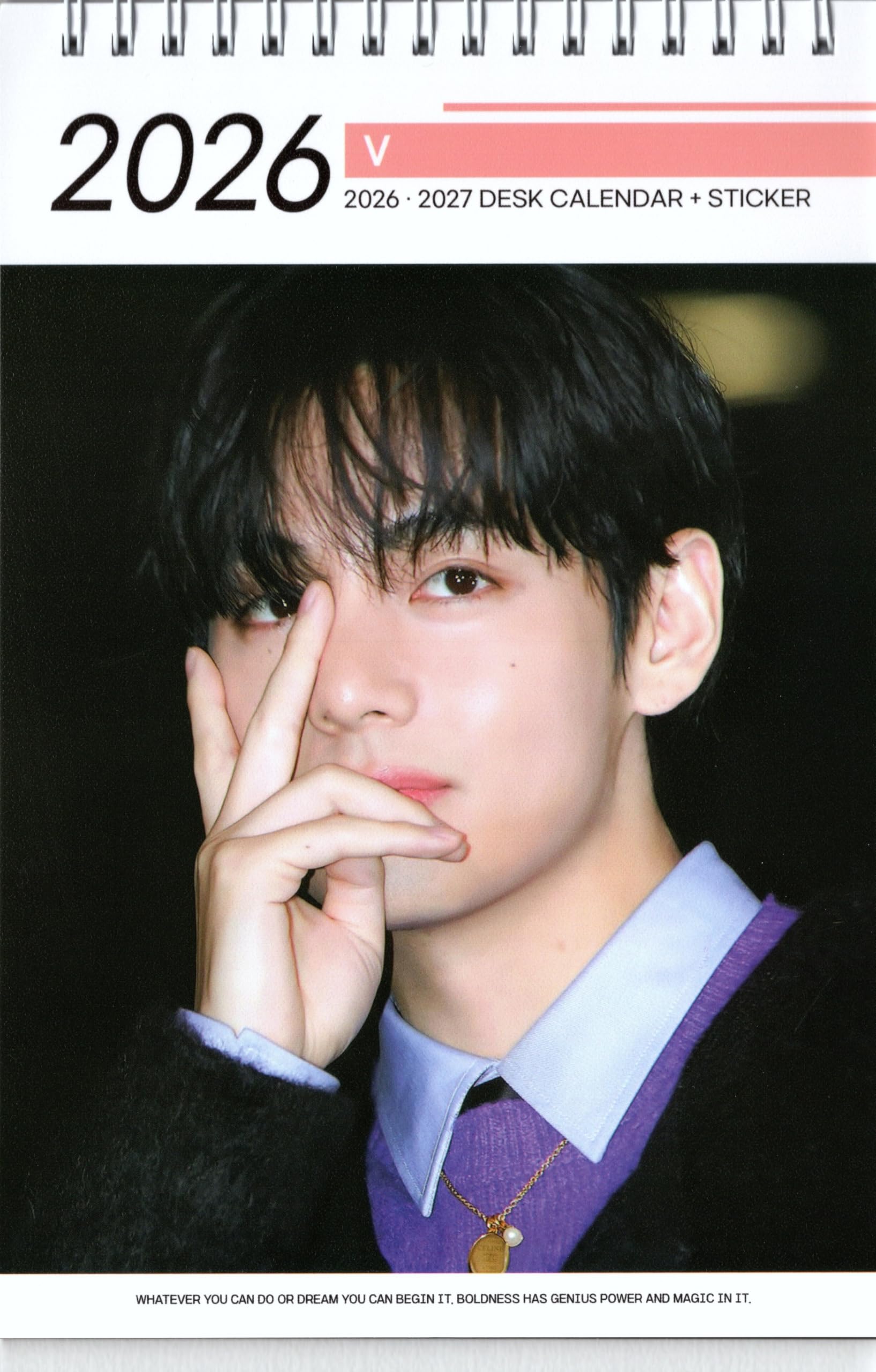 Amazon.co.jp: V テテ グッズ 卓上 カレンダー (写真集 カレンダー