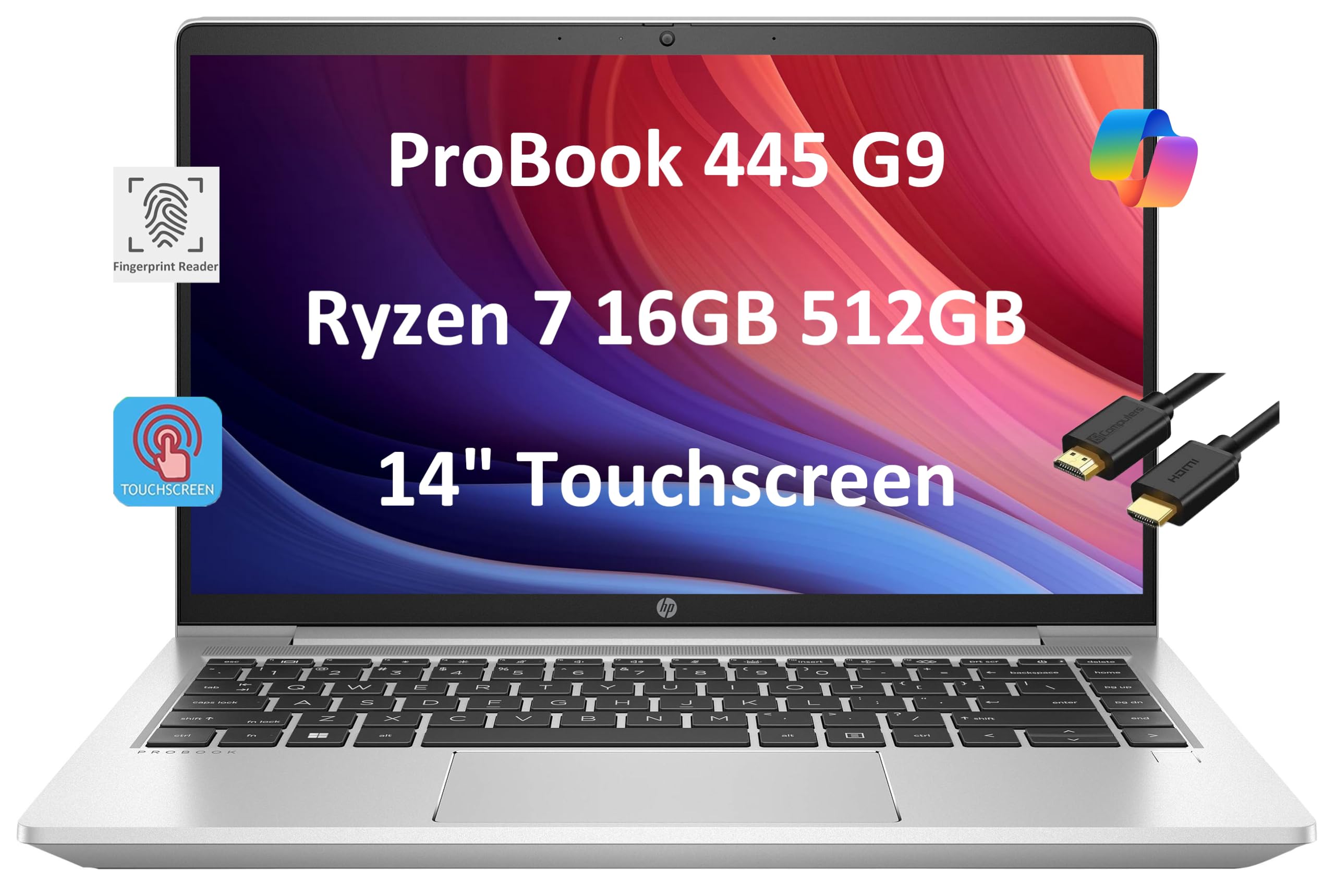 Amazon.com: HP ProBook 445 G9 Business Laptop (14