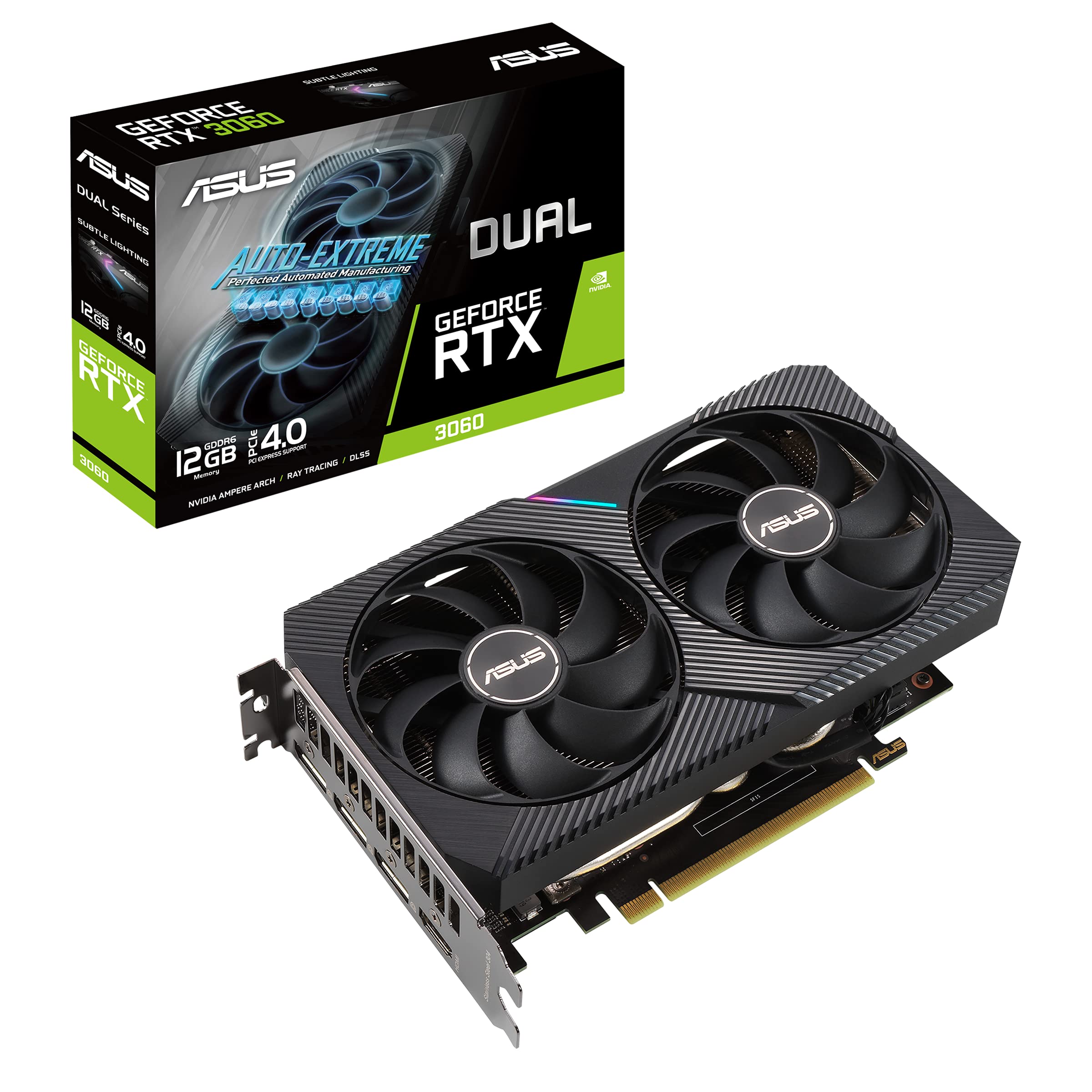 Amazon | ASUS デュアルGeForce RTX 3060 DirectX 12 Ultimate DUAL