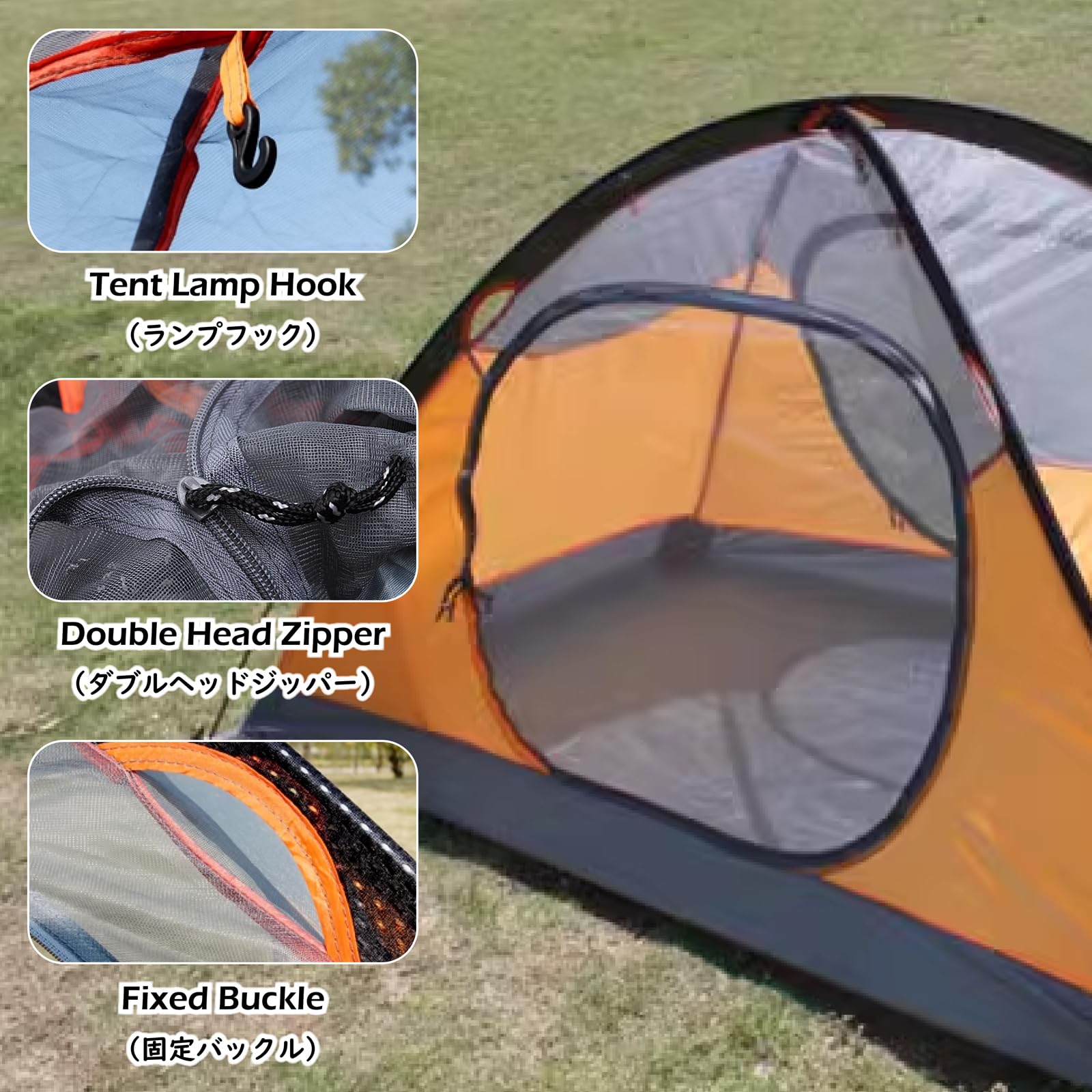 Amazon.co.jp: TRIWONDER 二重層 テント 1 2 3人用 アウトドア 防災用