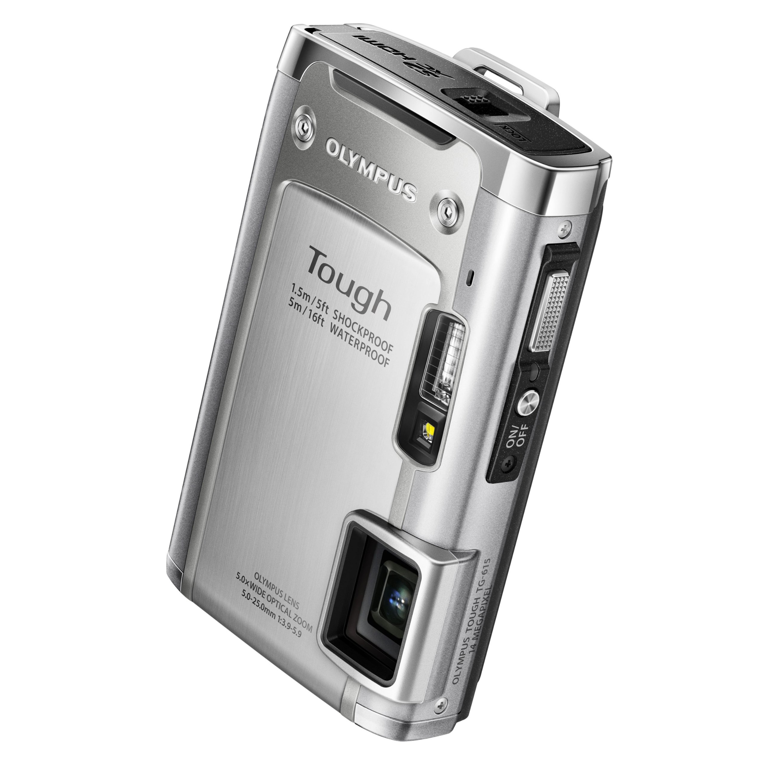 Amazon | OLYMPUS 防水デジタルカメラ TOUGH TG-615 シルバー 5m防水