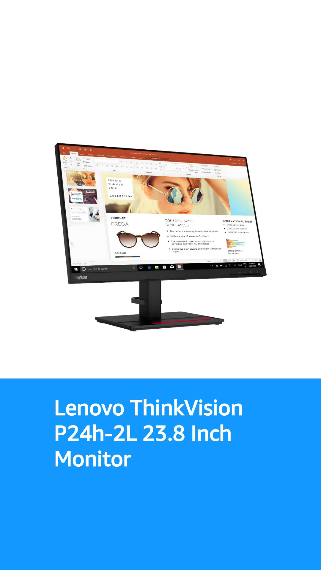 Lenovo ThinkVision P24h-2L 23.8