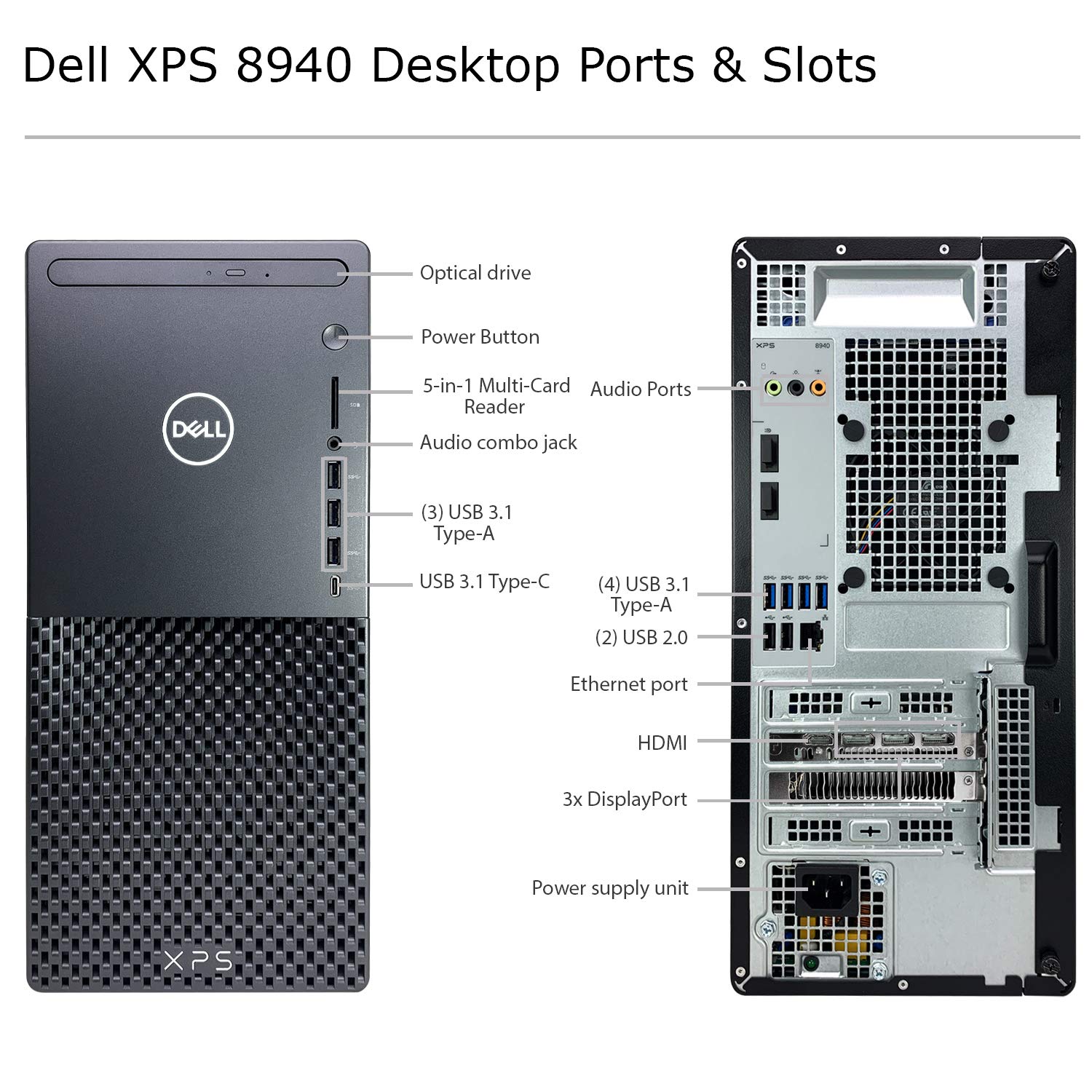 Amazon.co.jp: Dell (デル) XPS 8940 デスクトップコンピュータ - 第11