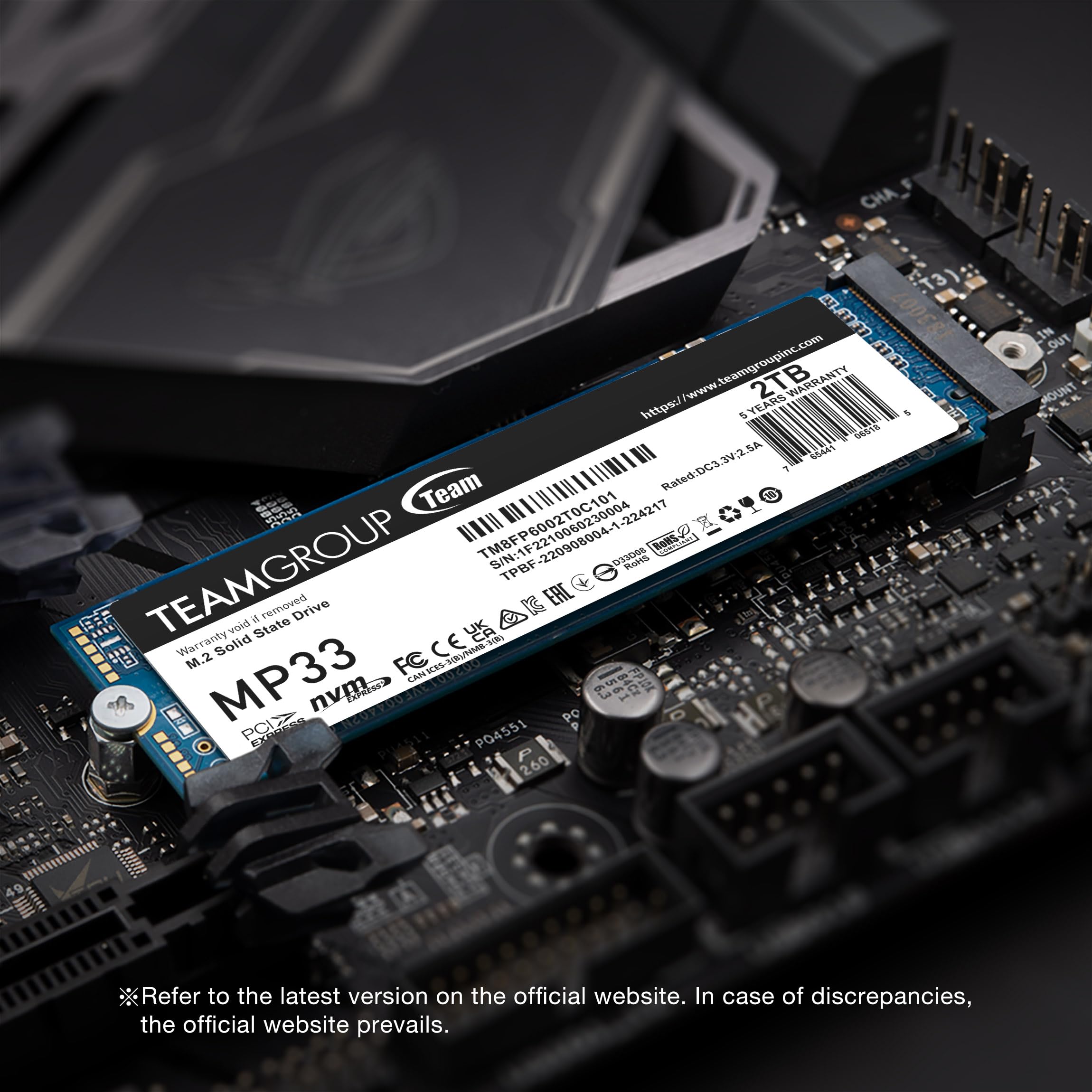 Amazon | TEAMGROUP(チームグループ) MP33 1TB SLC キャッシュ 3D NAND