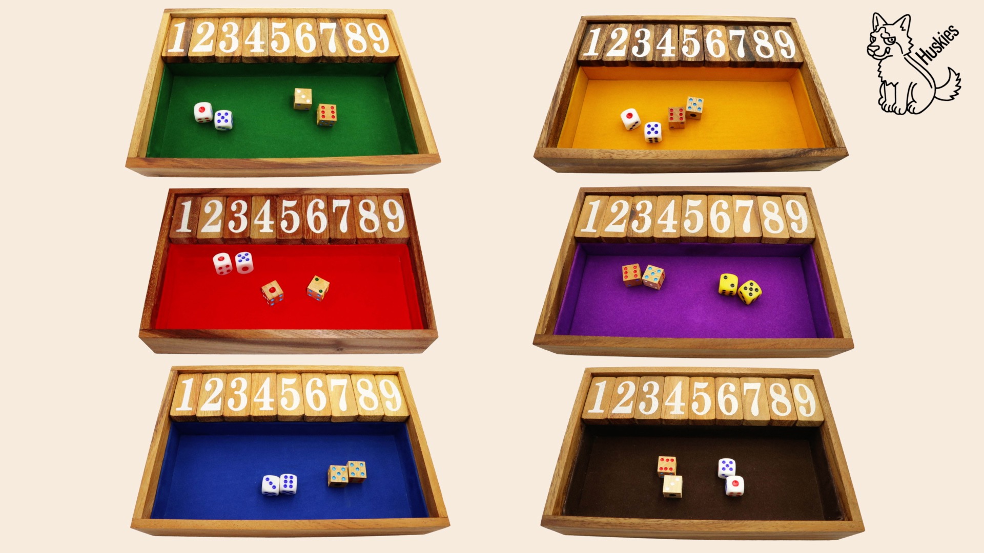 Amazon.co.jp: ハスキーズ(Huskies) ジャックポット ゲーム サイコロ