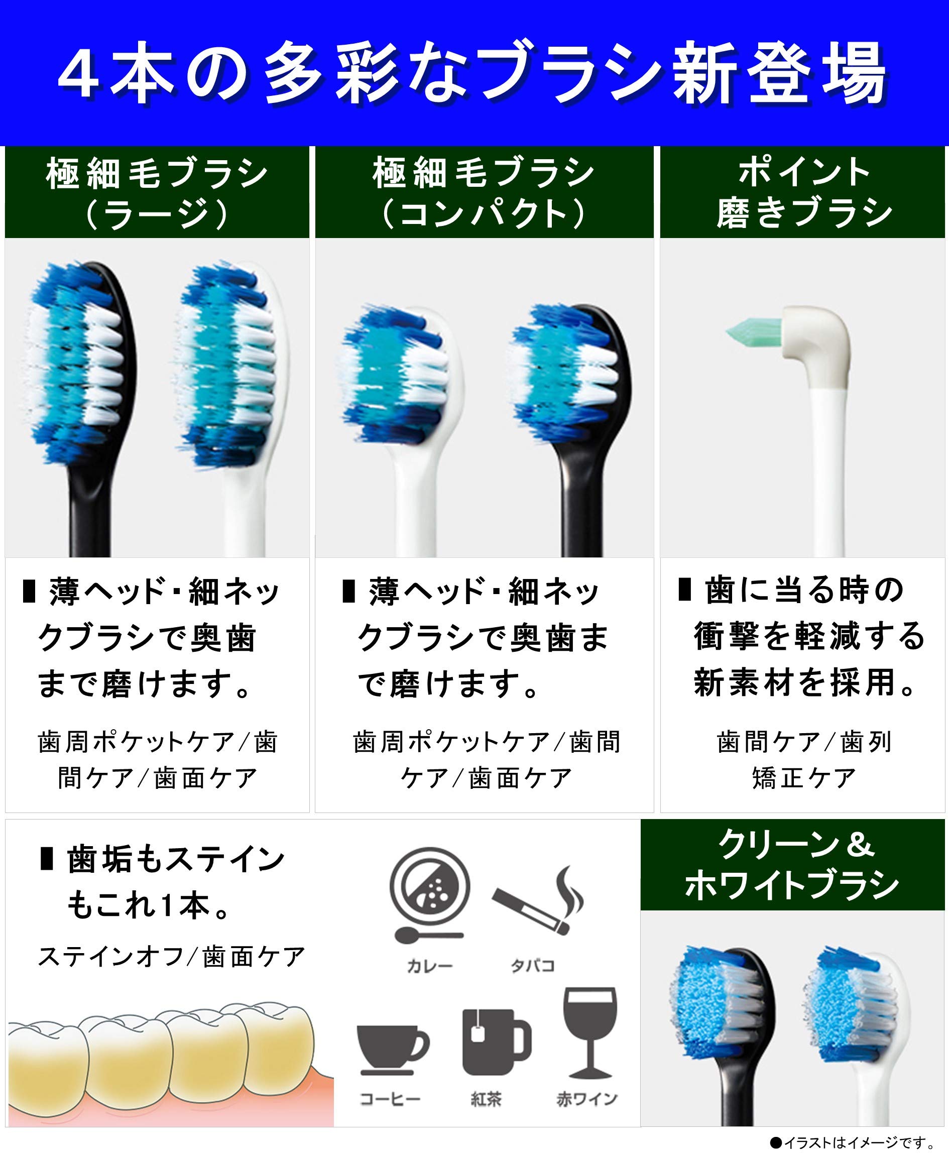 Amazon | パナソニック 電動歯ブラシ ドルツシルバー EW-CDP54-S