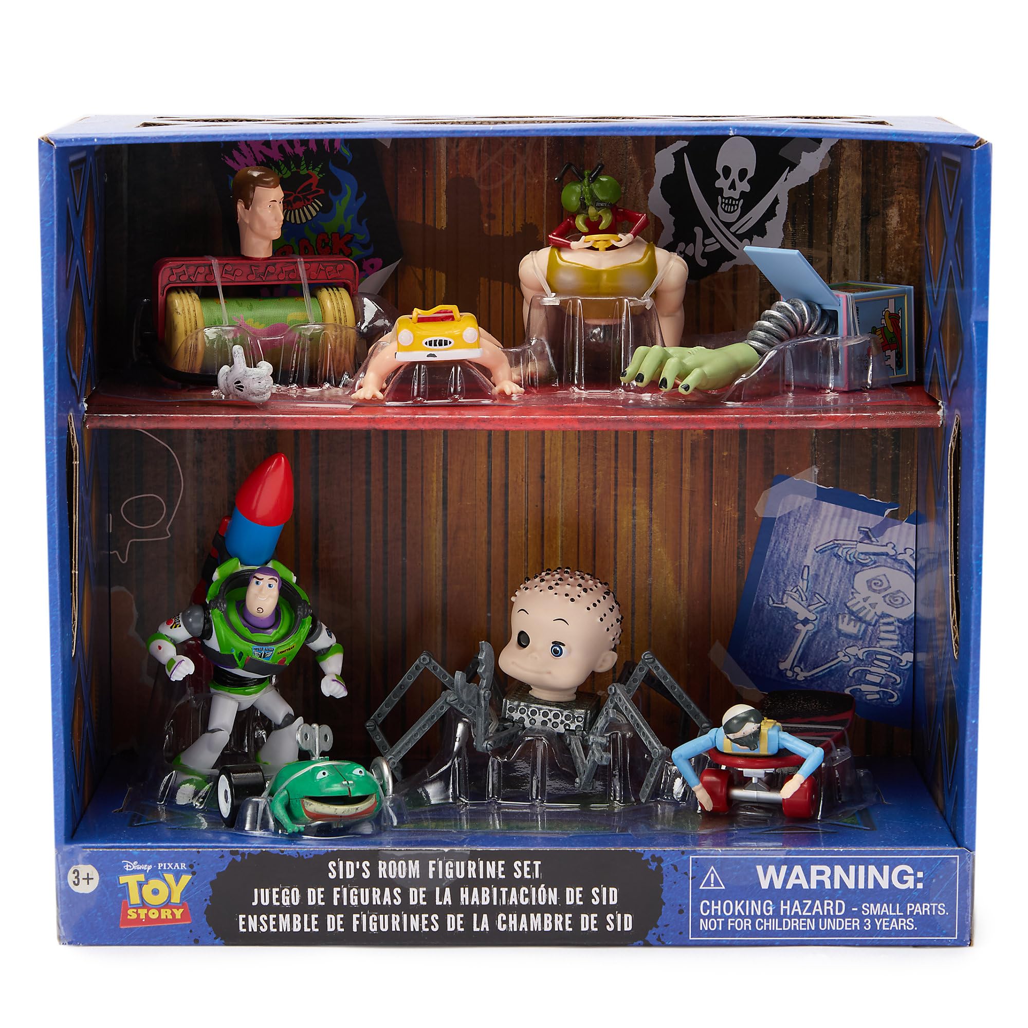 Amazon.com: Disney Store Official Sid's Room Figure Set – Toy