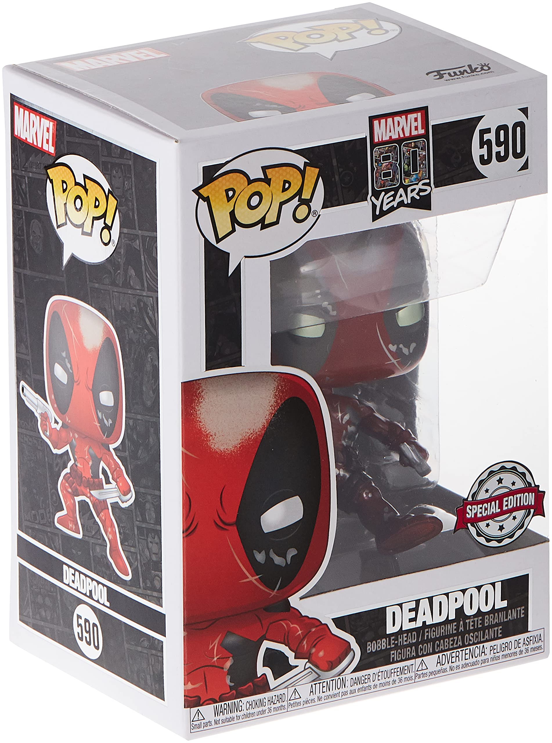 Funko Pop! Marvel: 80th - First Appearance Deadpool (MT), Action