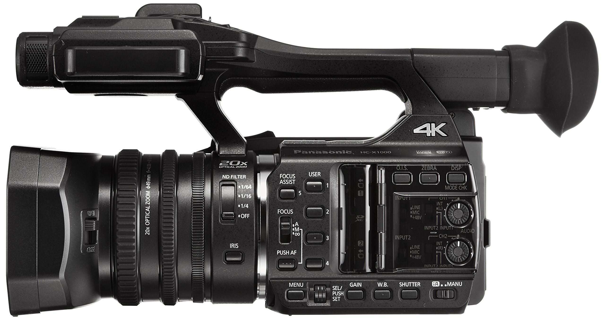 Amazon.co.jp: パナソニック デジタル4Kビデオカメラ HC-X1000-K