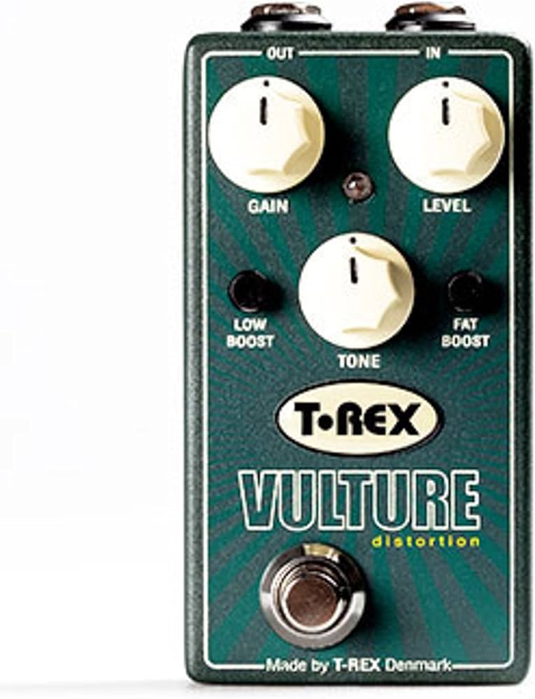 Amazon.co.jp: T-REX エフェクター ギター用 ディストーション VULTURE