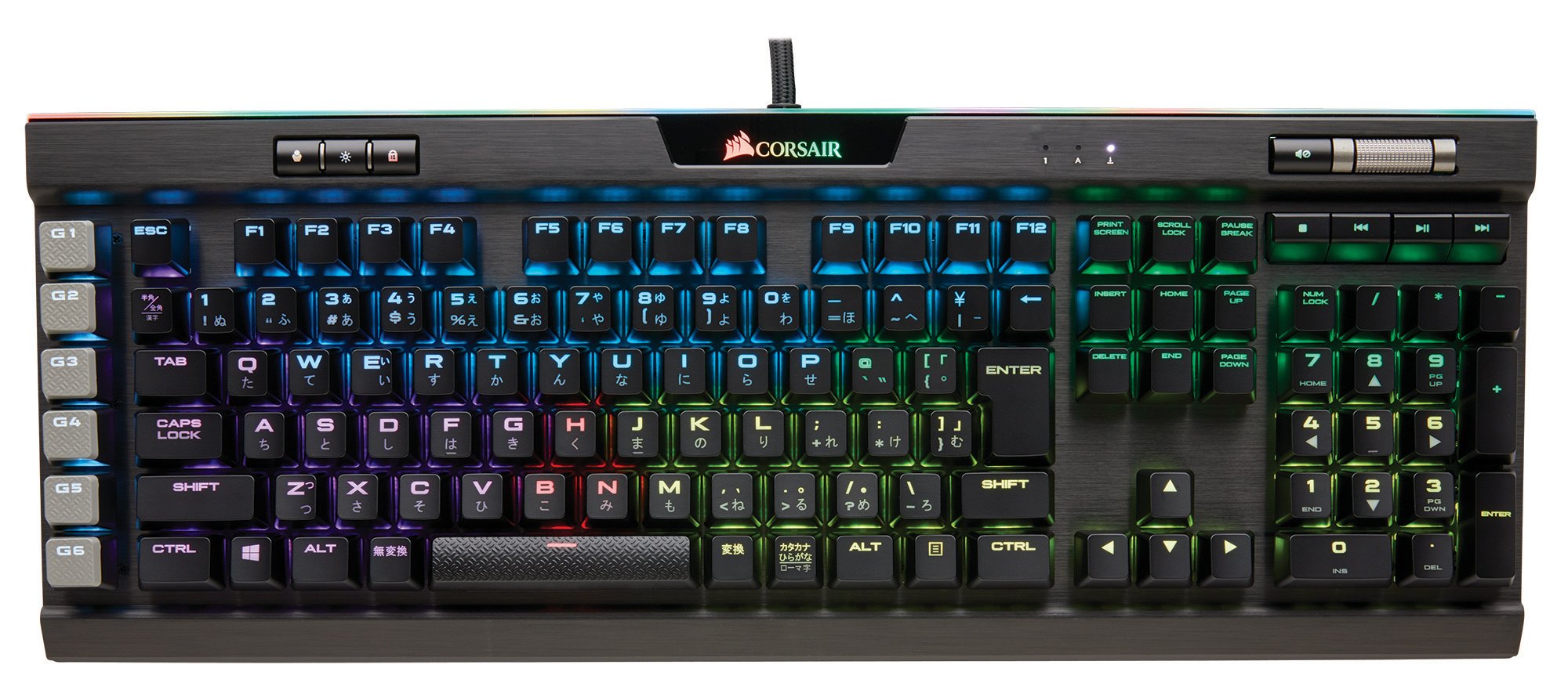 Amazon.co.jp: Corsair K95 RGB PLATINUM MX Speed 日本語ゲーミング