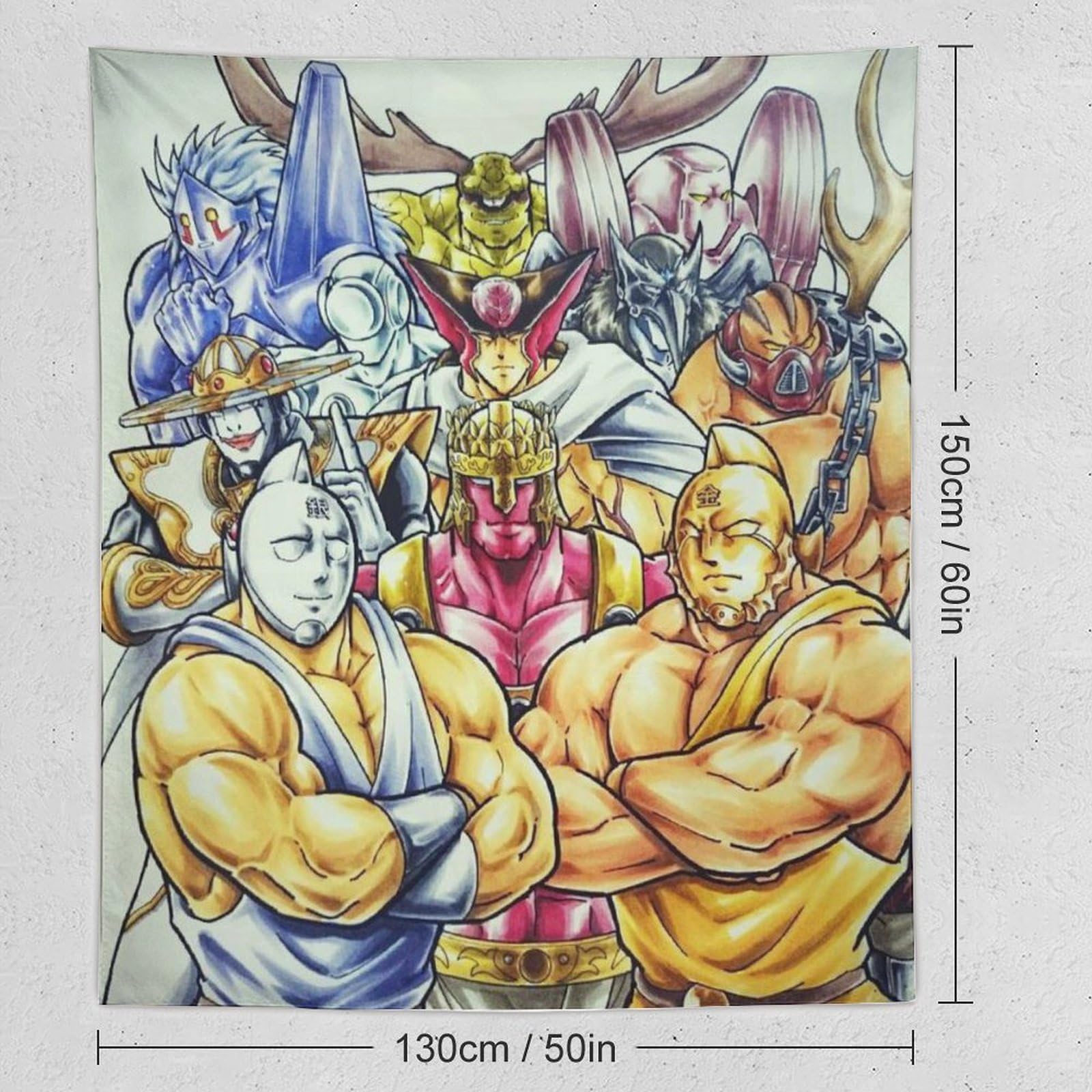 Amazon.co.jp: キン肉マン タペストリー 壁掛け 人気 布ポスター 壁