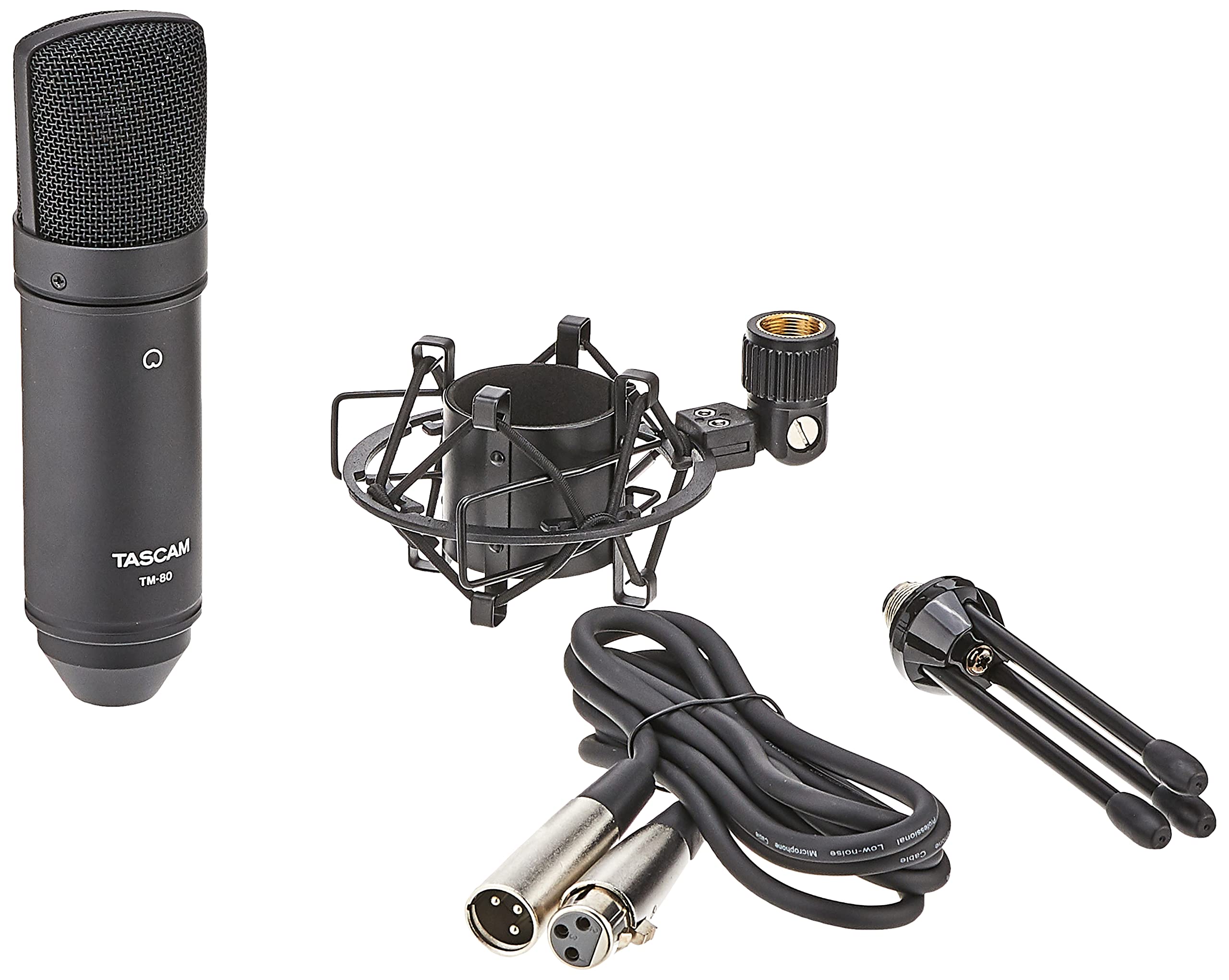 Amazon | TASCAM(タスカム) TM-80(B) コンデンサーマイク 単一指向性