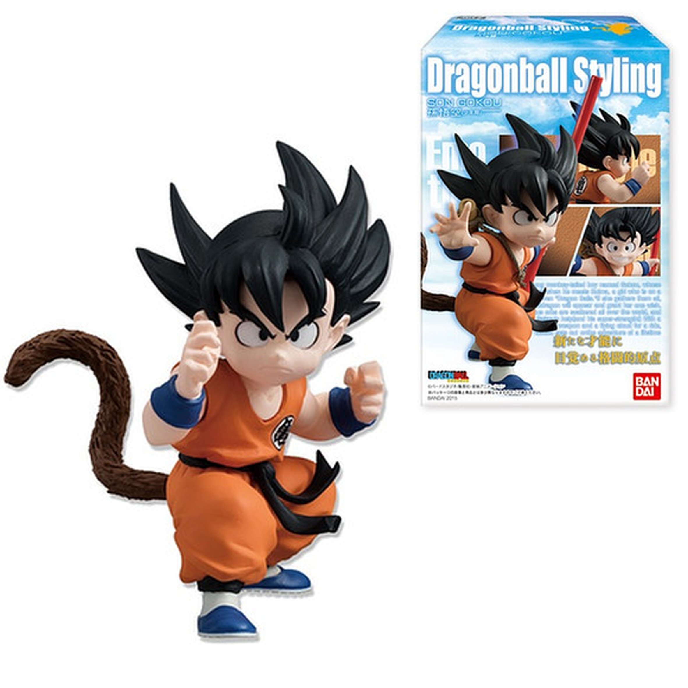 Amazon.co.jp: ドラゴンボールスタイリング 孫悟空(幼少期) 1個入(食玩