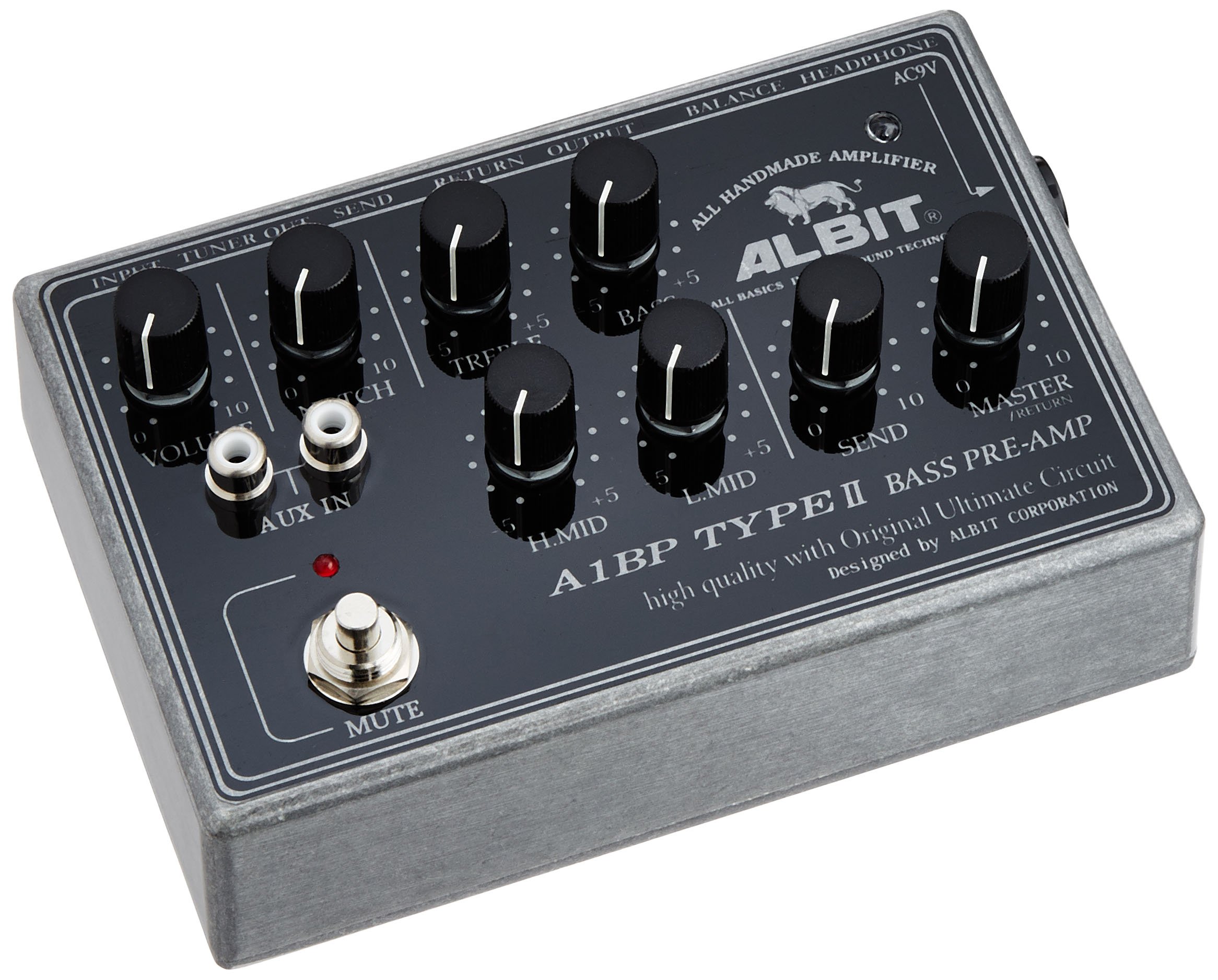 Amazon | ALBIT BASS PRE-AMP ベースプリアンプ A1BP TYPE II | ベース