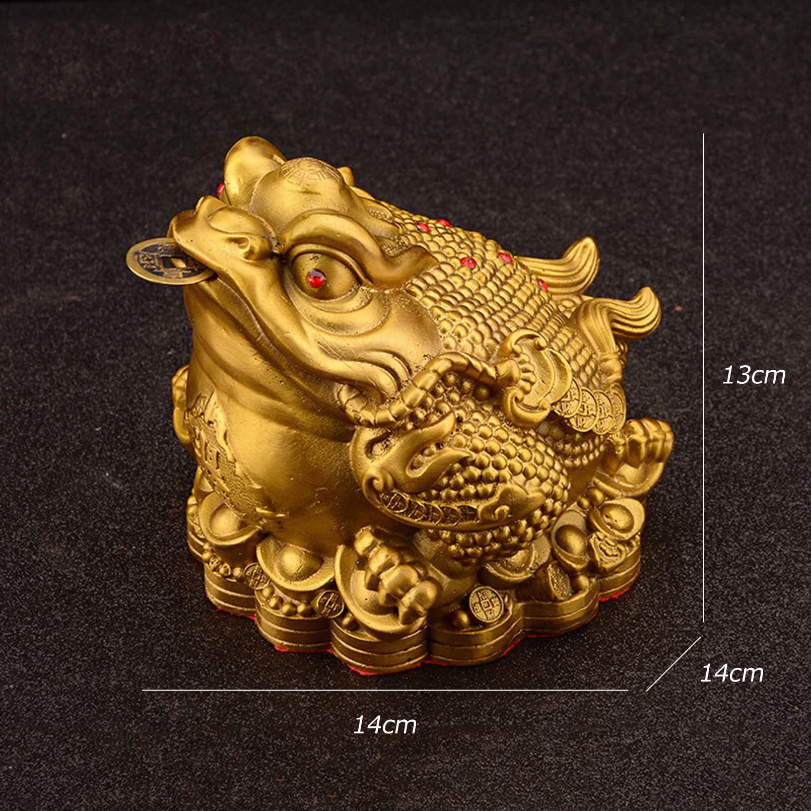 Amazon.co.jp: 三脚蛙 三本脚の蛙 三脚蟾蜍 銭蛙 カエル 銅製 北斗七星