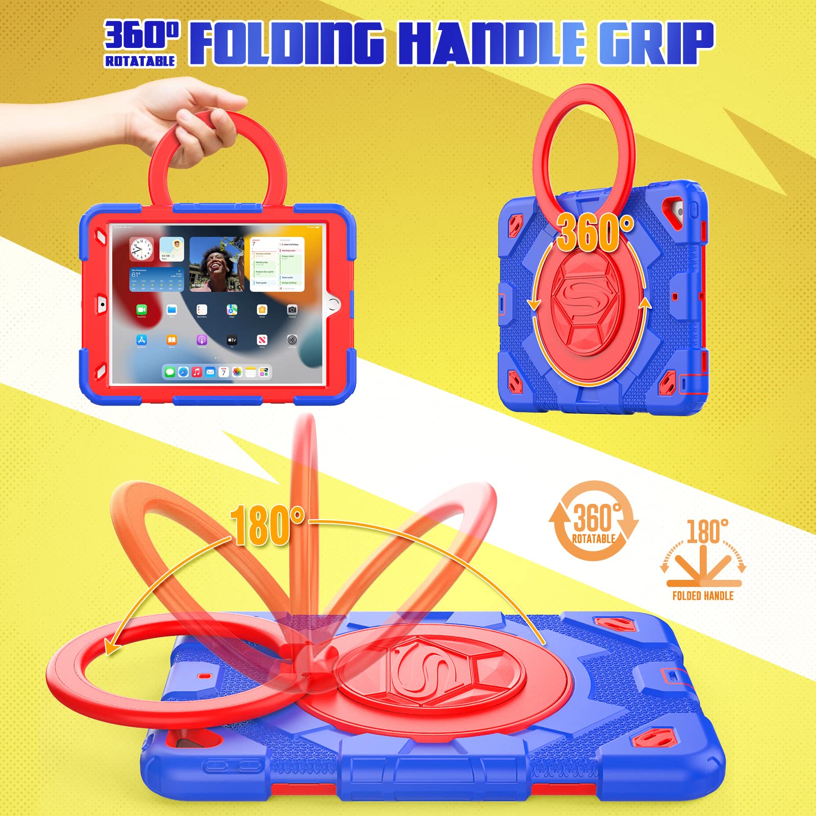 Amazon.co.jp: SEYMAC stock iPad 第9/8/7世代ケース 10.2インチ