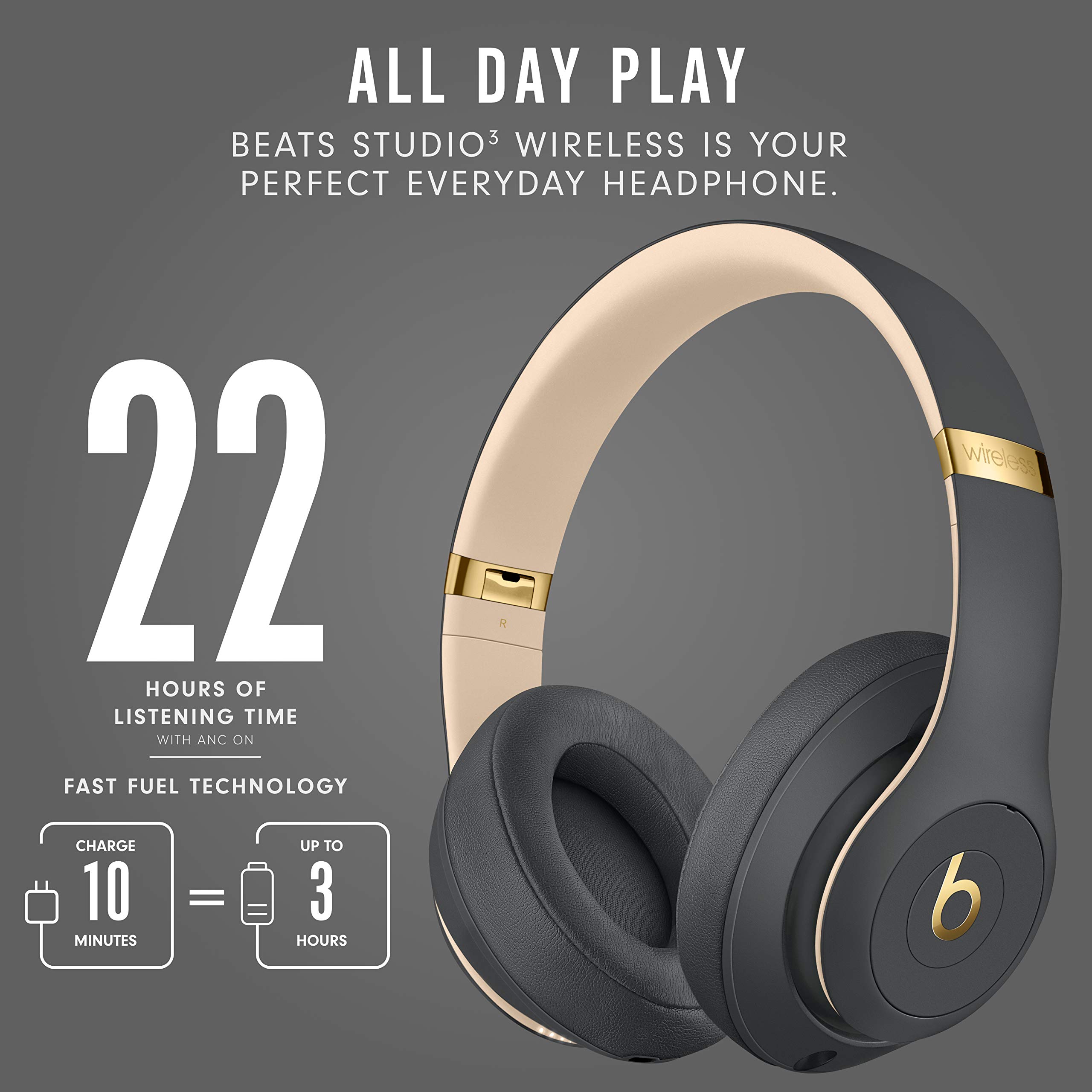 Amazon.com: Beats Studio3 Wireless Headphones – The Beats Skyline