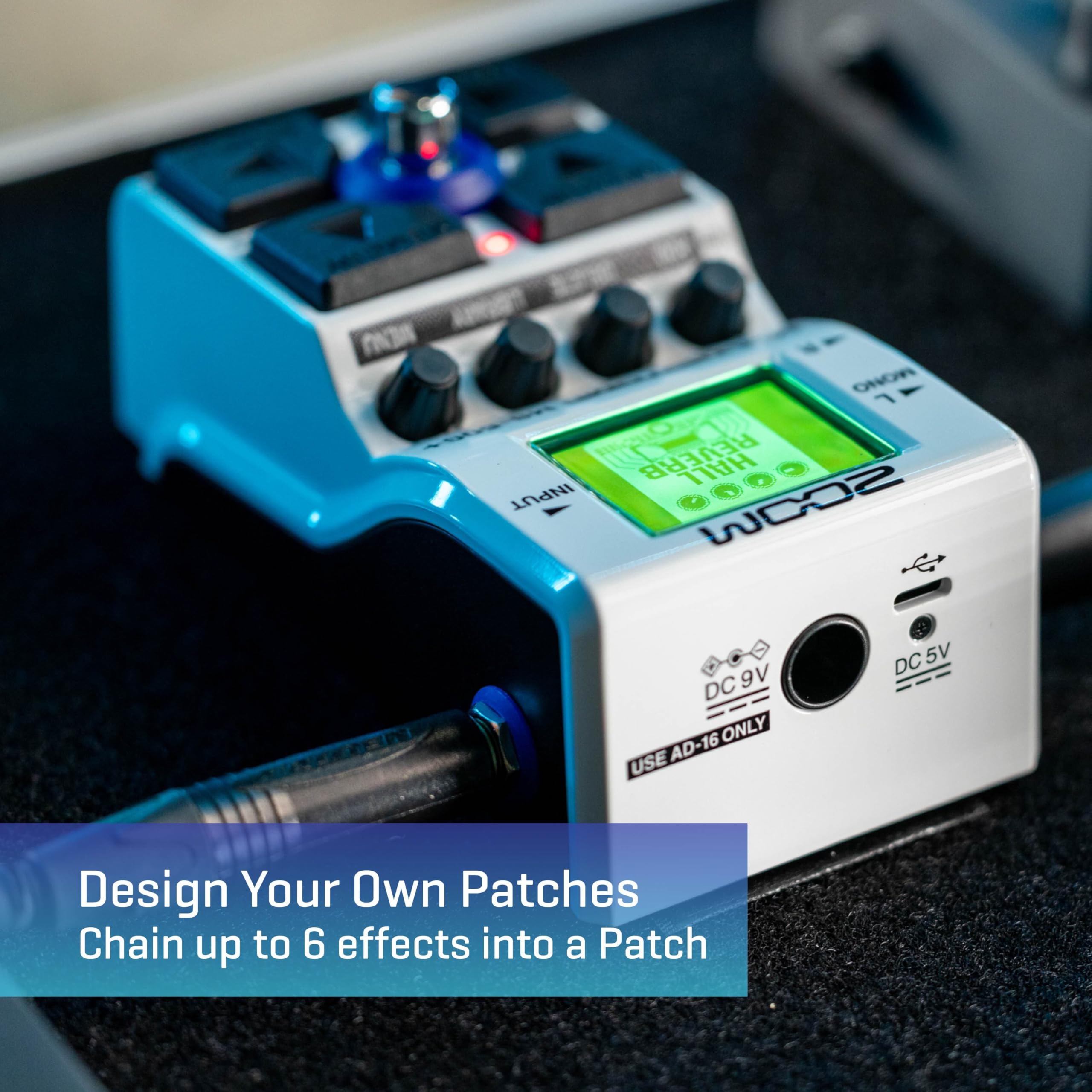 Amazon.com: Zoom MS-50G+ MultiStomp Guitar Effects Pedal, Single