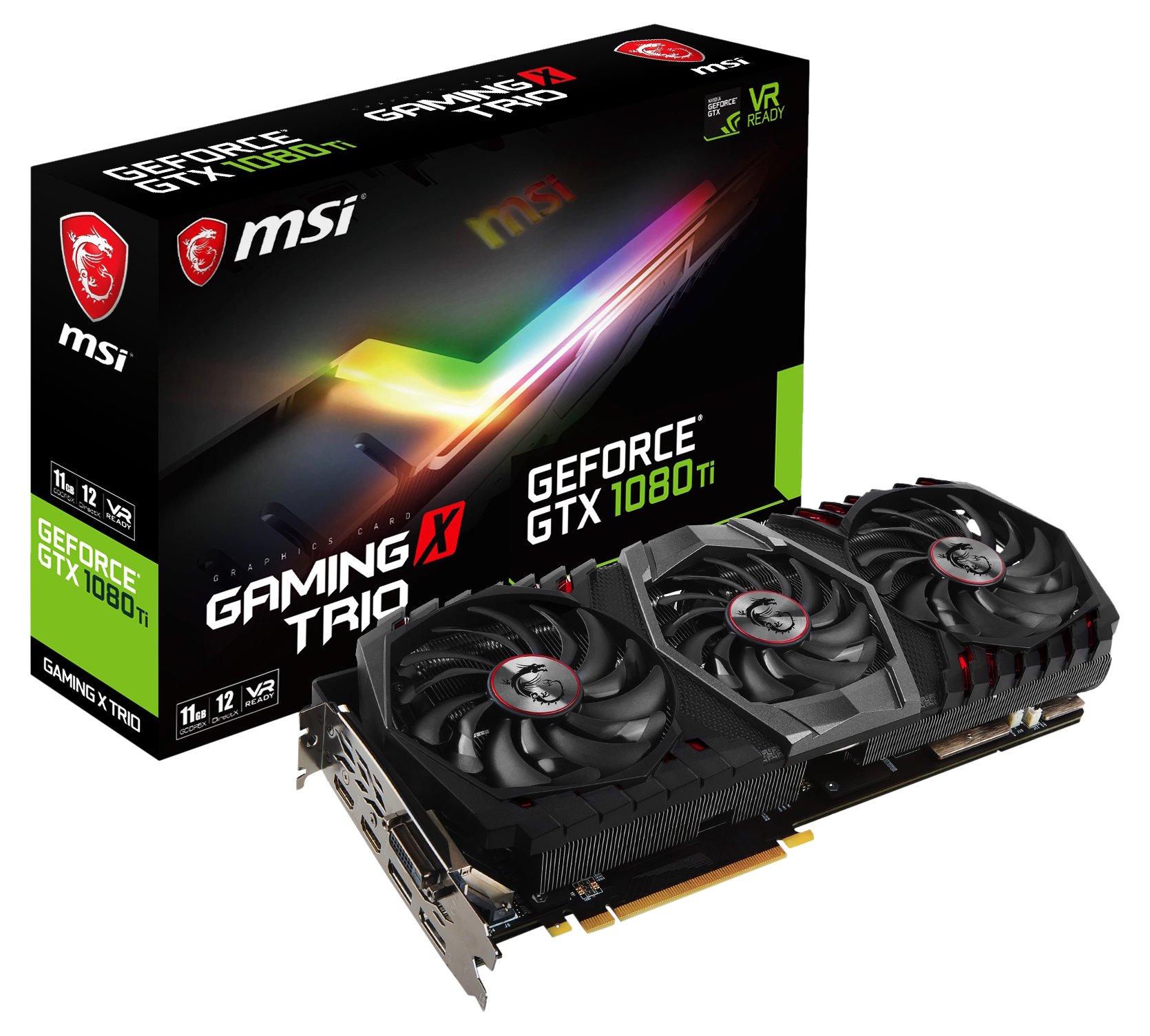 Amazon | MSI GeForce GTX 1080 Ti GAMING X TRIO グラフィックス