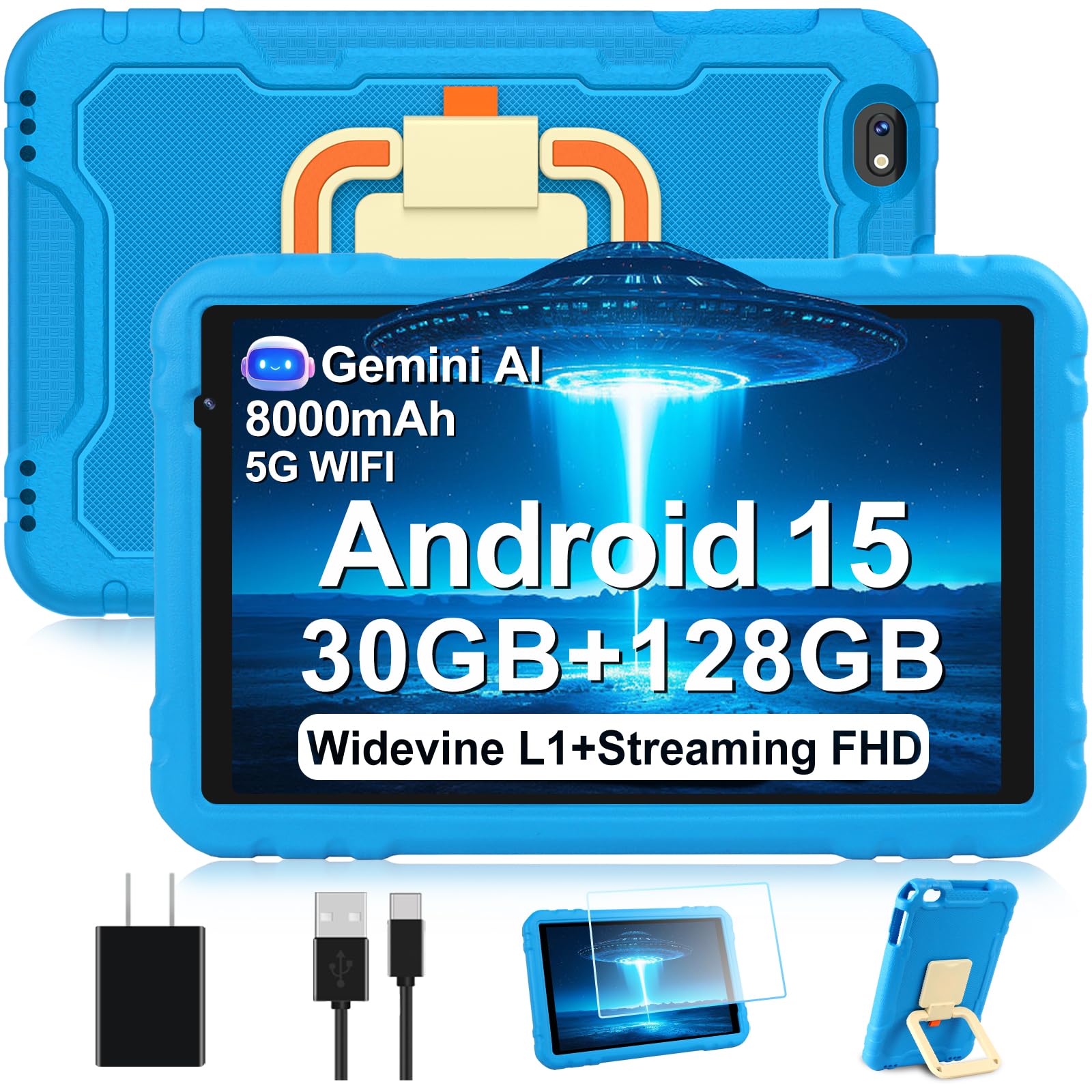 Amazon.com : 2026 Tablet 10 inch Android 15 Tablets 30GB RAM 128GB