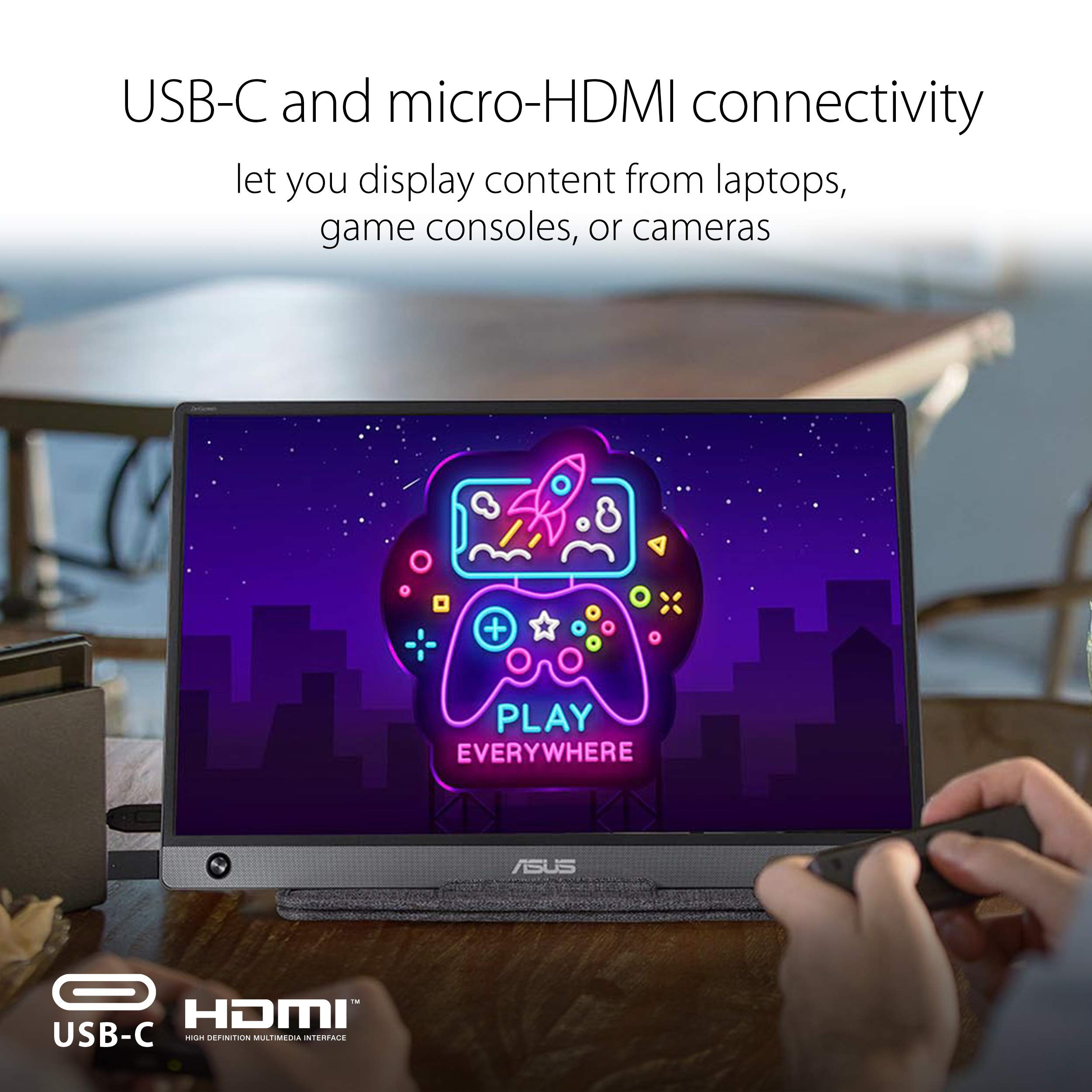 Amazon.co.jp: ASUS MB16AH モバイルモニター モバイルディスプレイ