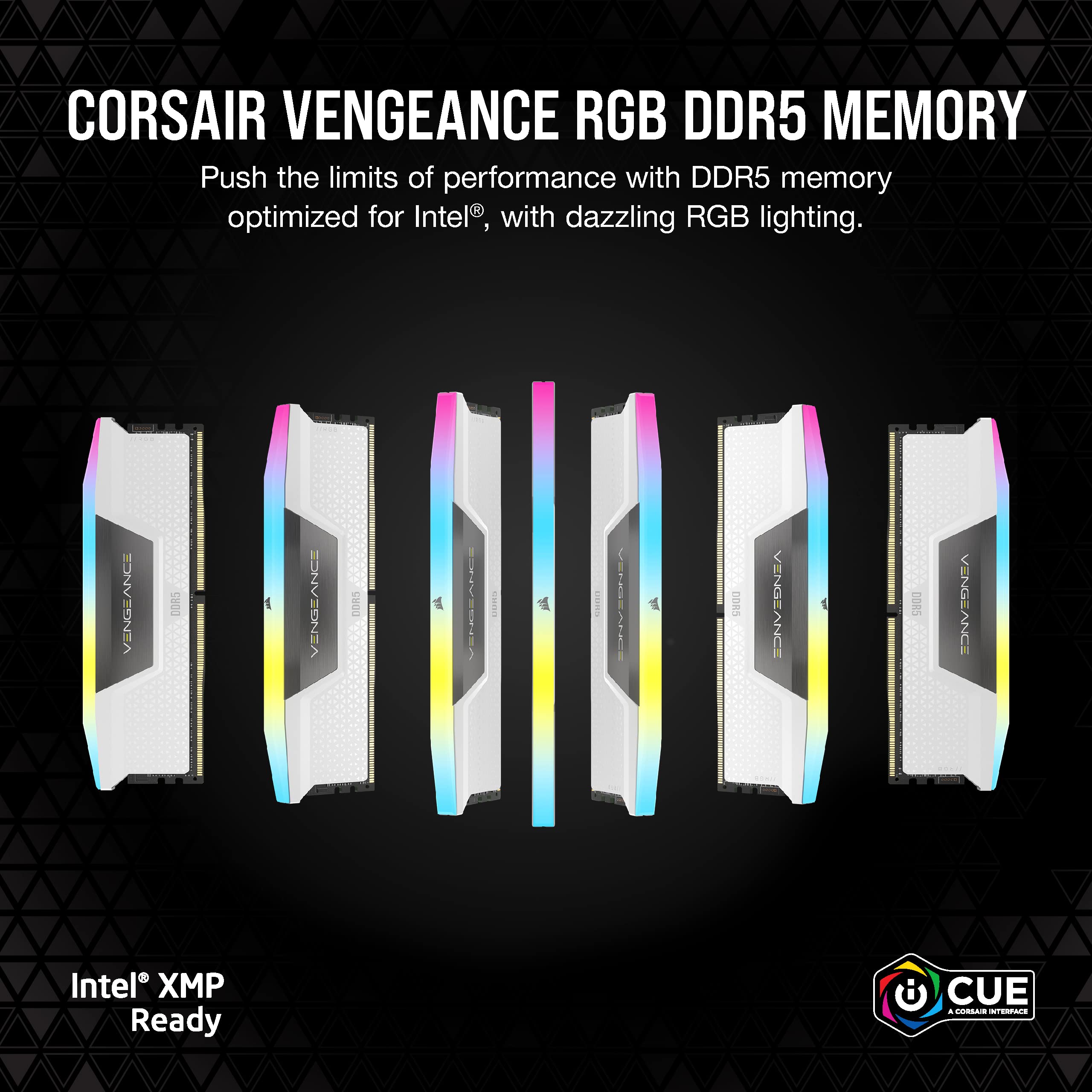 Amazon | CORSAIR DDR5-5200MHz デスクトップPC用メモリ VENGEANCE RGB