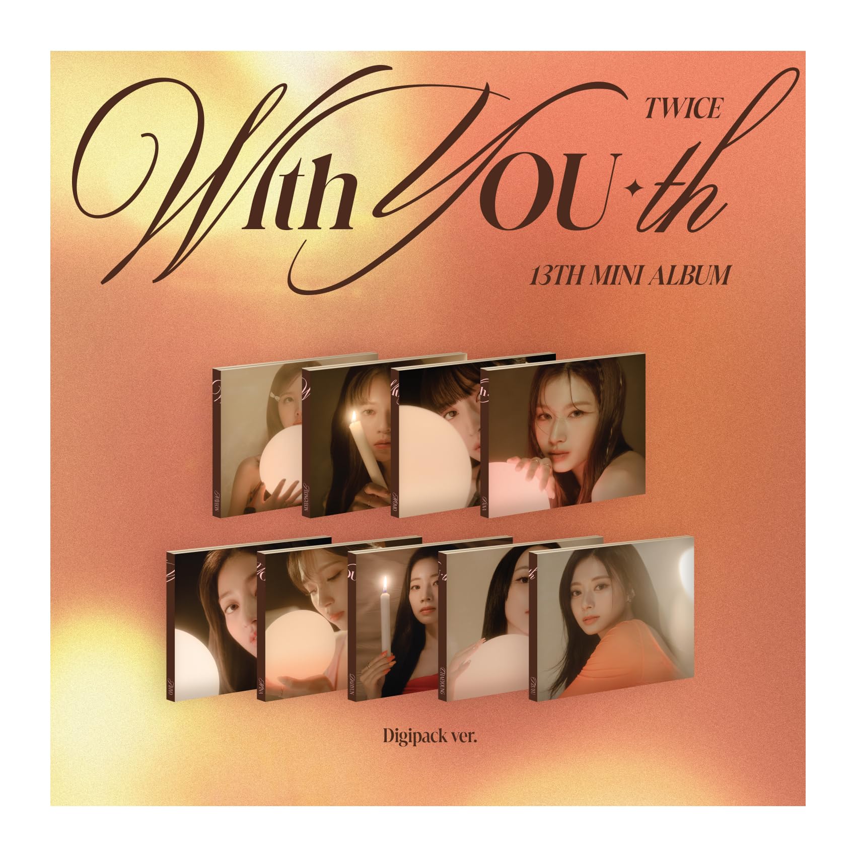 Amazon.com: Twice with You-th 13th Mini Album Digipack JIHYO