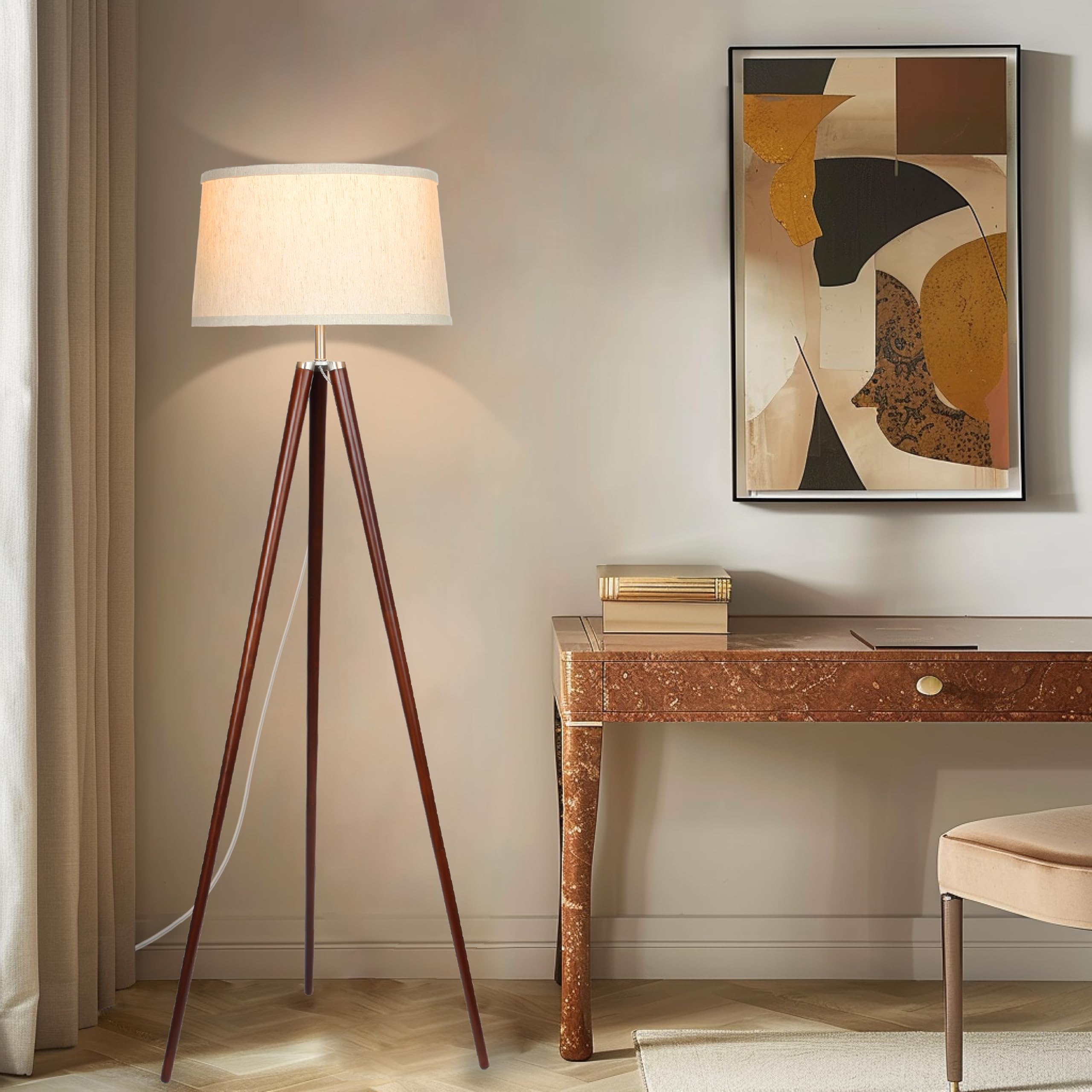 Amazon.co.jp: Brightech Emma LED三脚フロアランプ - ミッド