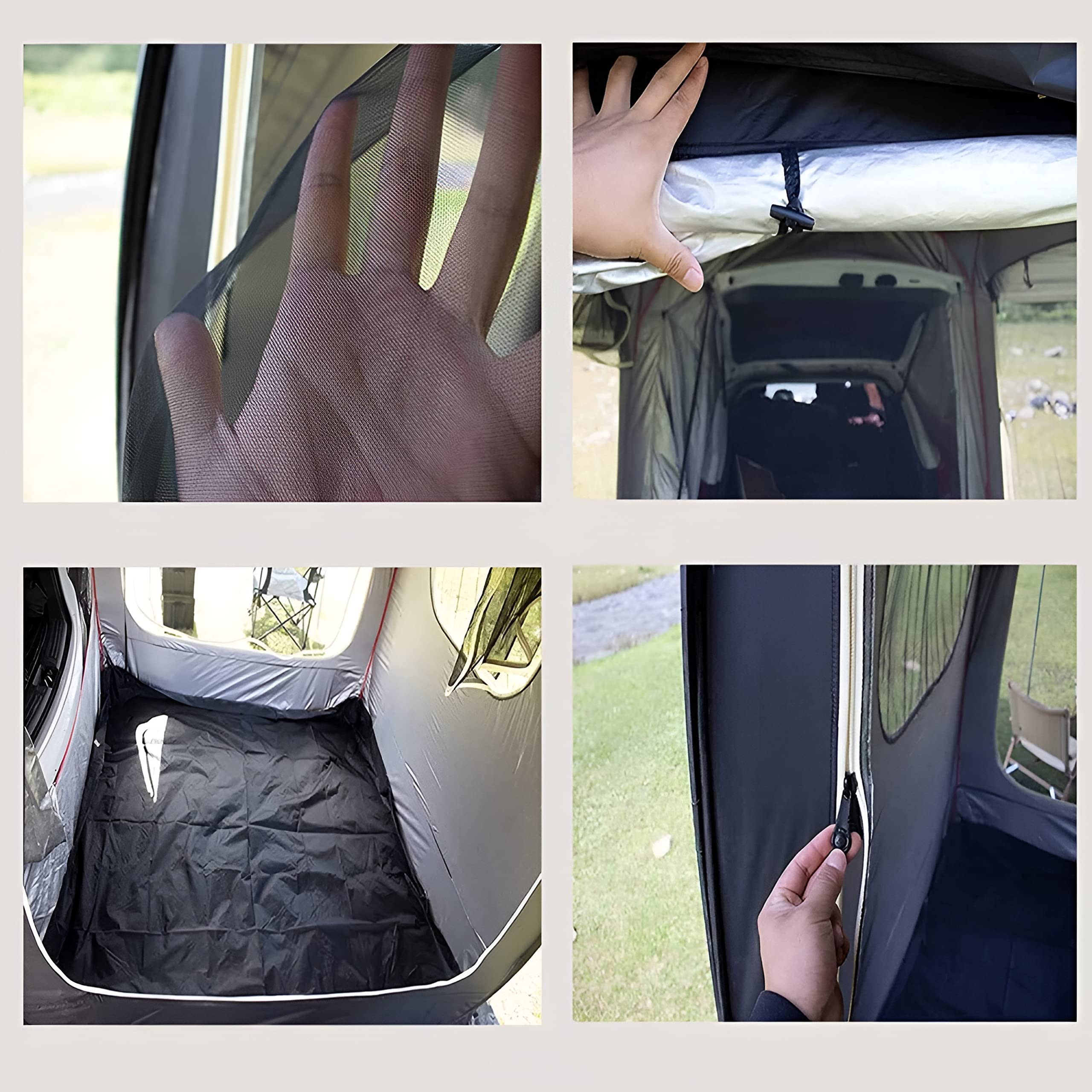 Amazon.co.jp: 車中泊 テント 連結 新登場！ポップアップテント