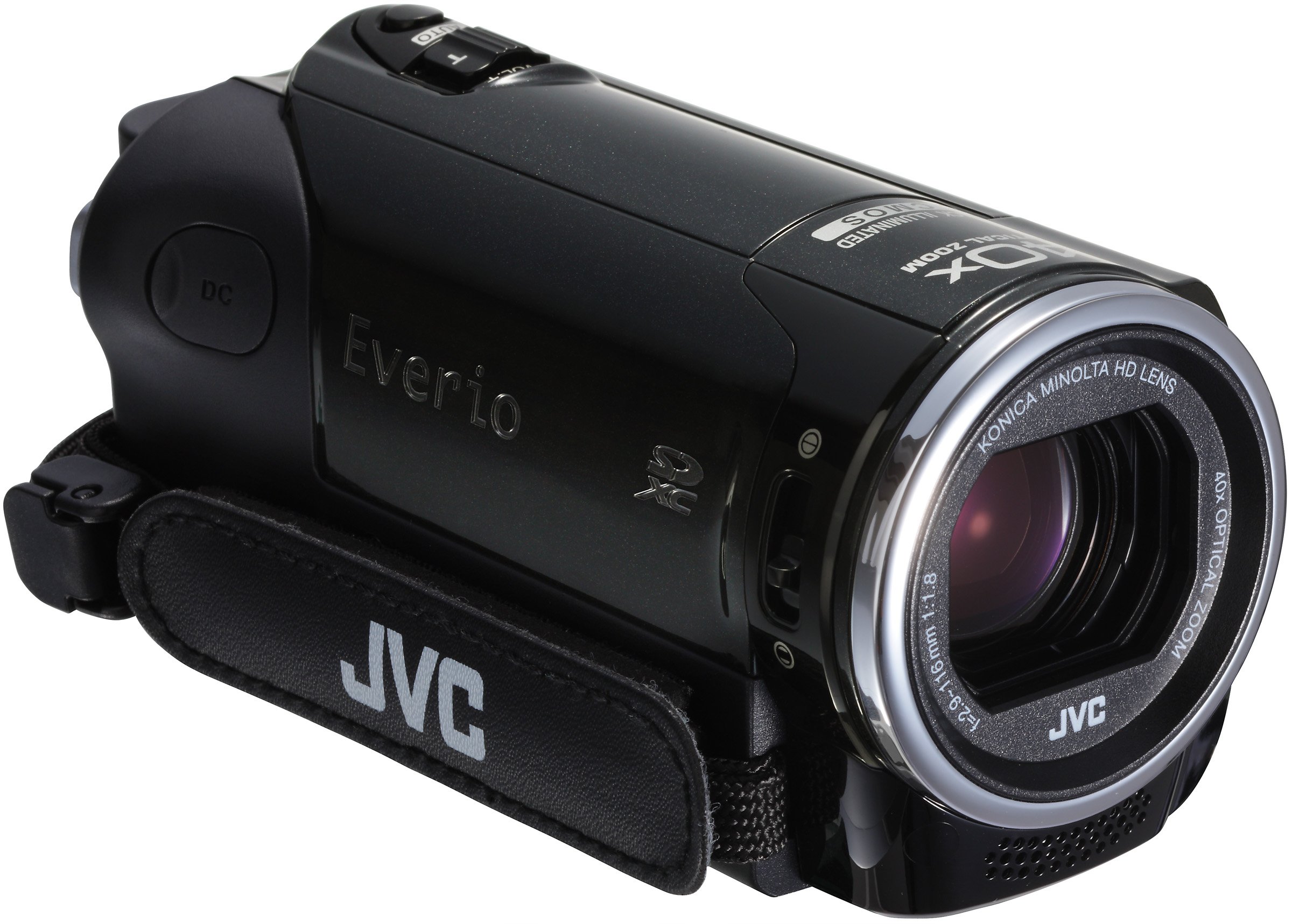 JVC GZ-E10 1.5MP Memory Camcorder with 40x Optical Zoom (Black