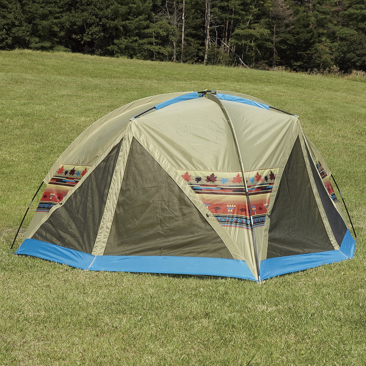 Amazon | ロゴス タープ ナバホラウンドタープ 71806504 | ロゴス