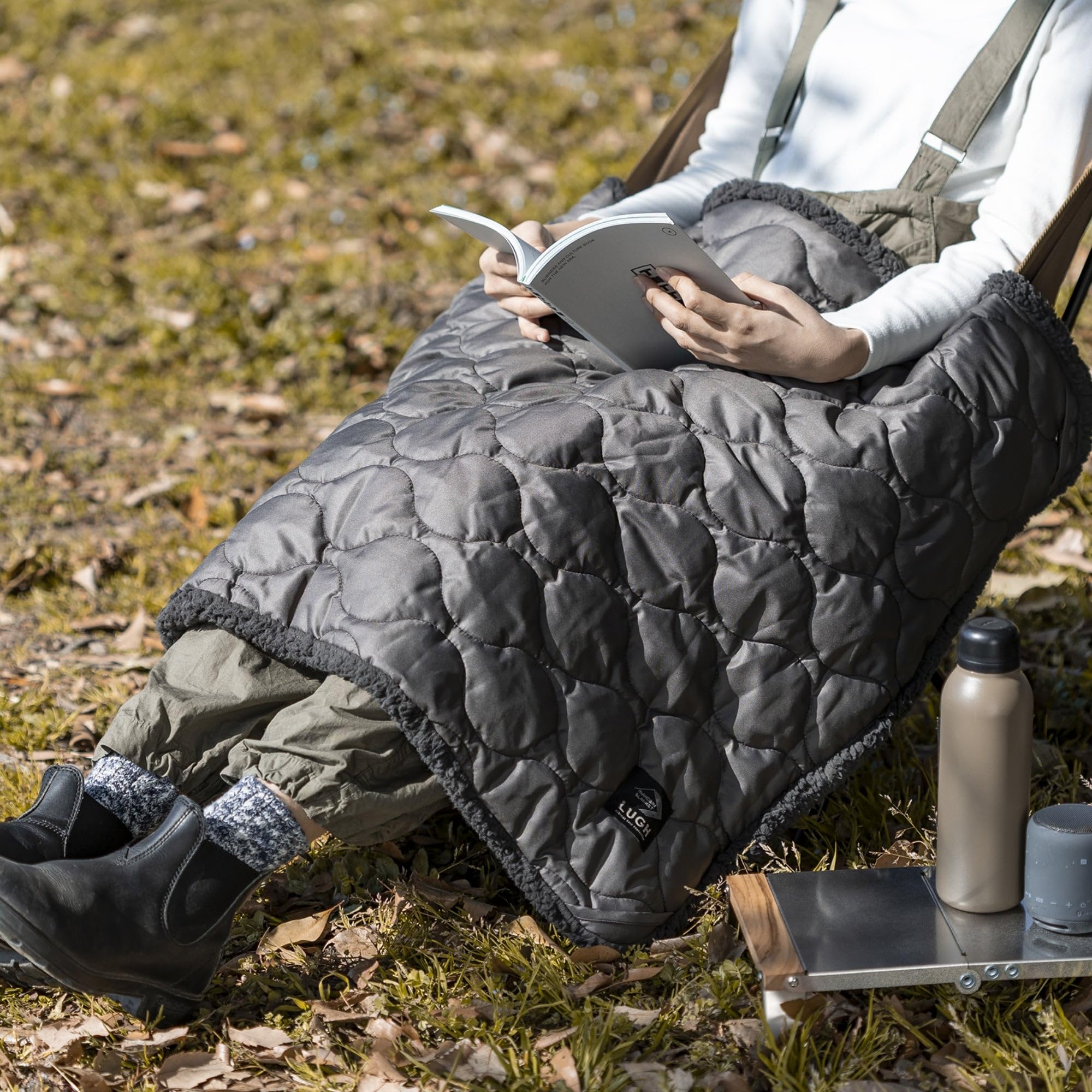 Amazon｜LUGH 魔法瓶ブランケットclassic 5層構造 電源不要 防寒