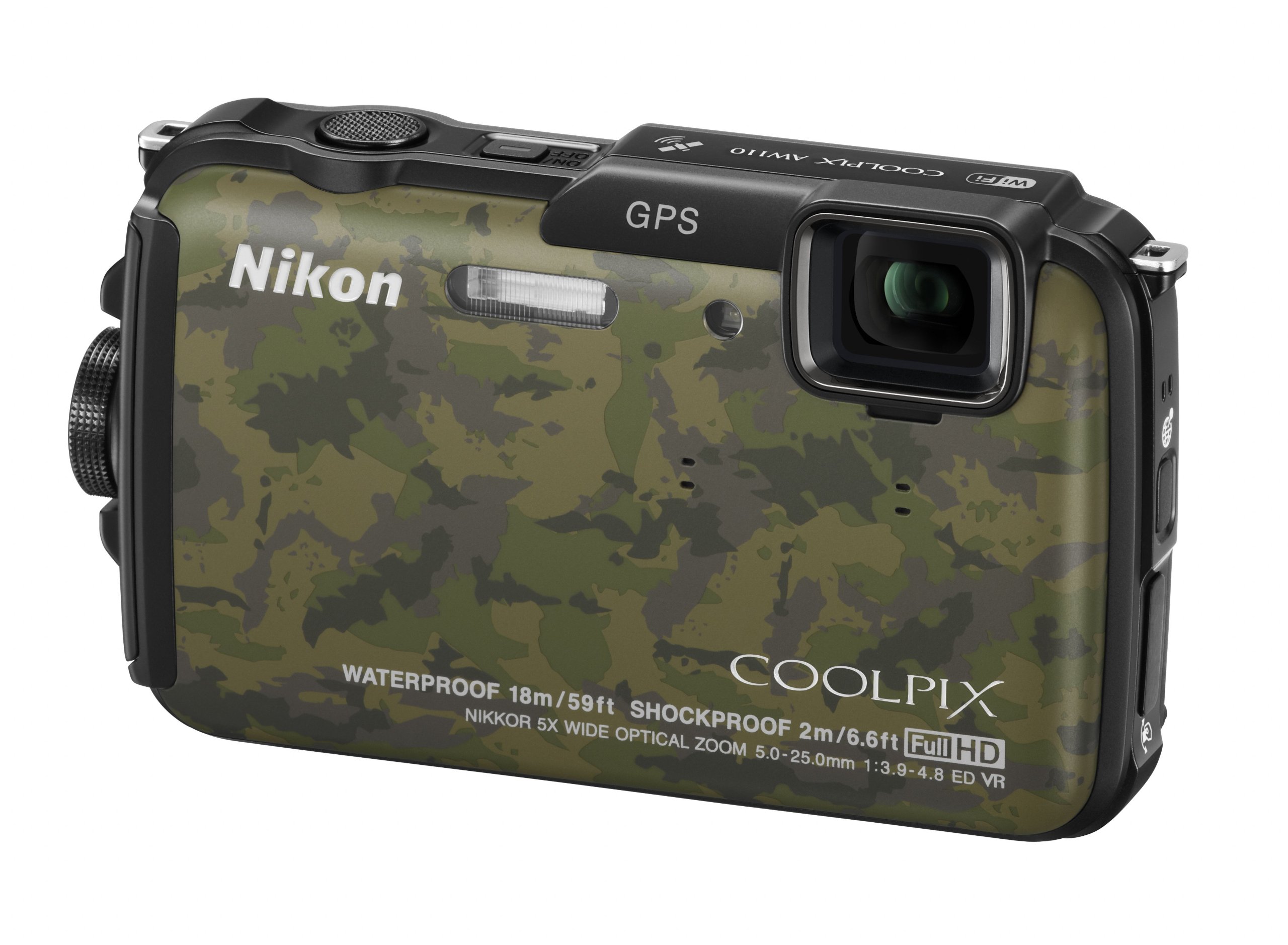 Amazon | Nikon デジタルカメラ COOLPIX AW110 防水18m 耐衝撃2m