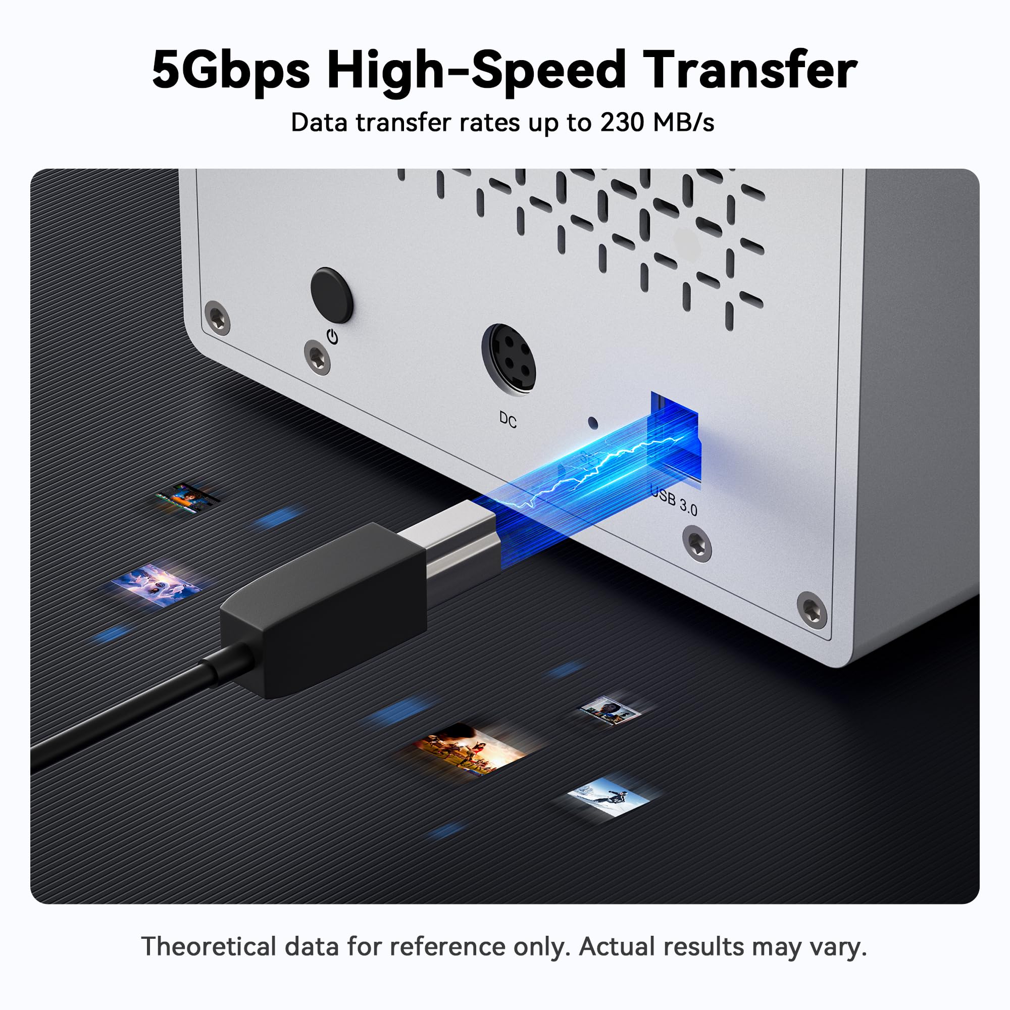 Amazon.com: Yottamaster 5 Bay External Hard Drive Enclosure